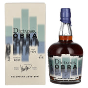 Dictador OBRA VINTAGE 24 Years Old AMERICAN OAK CASK Rum 1999 43% Vol. 0,7l in Geschenkbox
