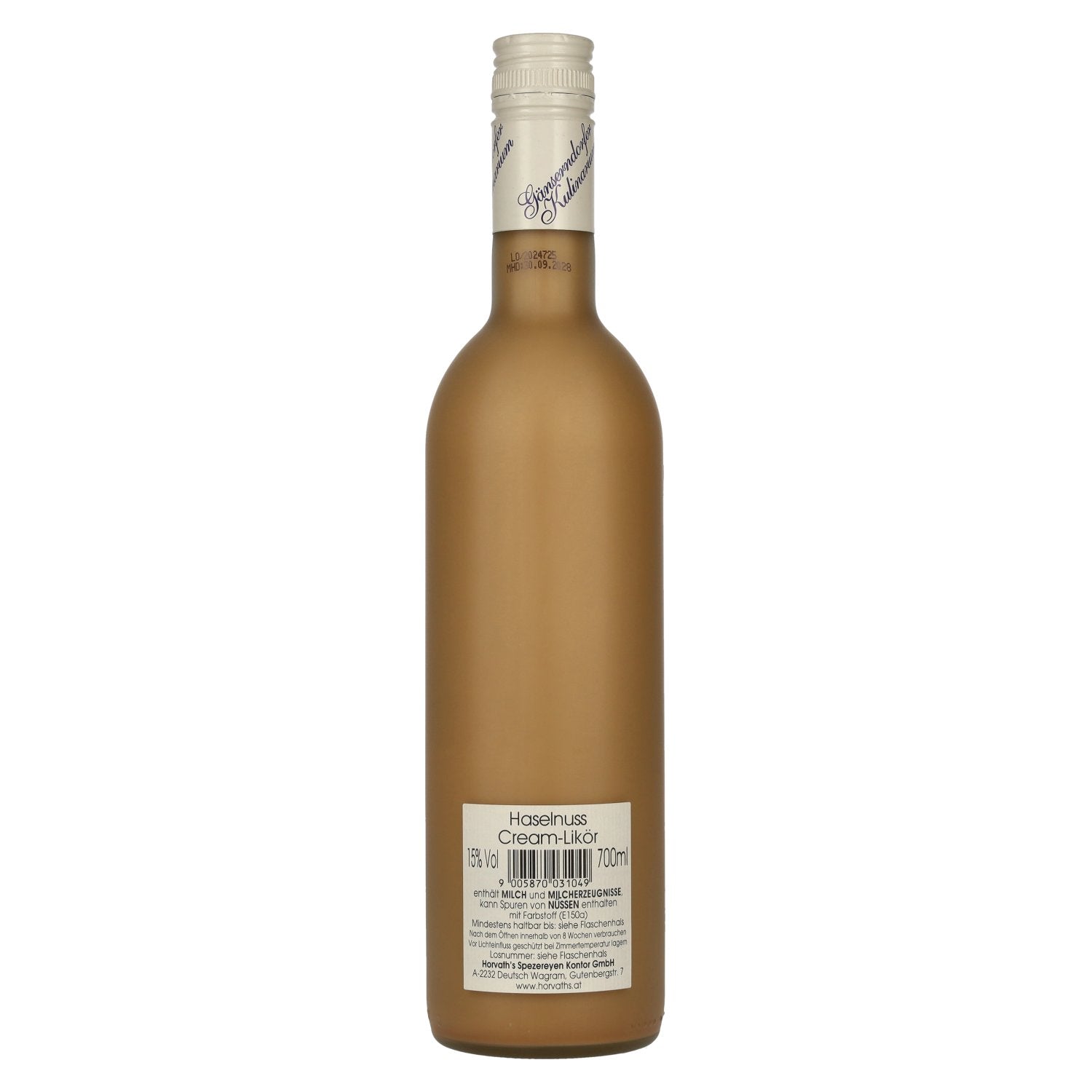 Gänserndorfer Kulinarium hazelnootcrèmelikeur 15% vol. 0.7l