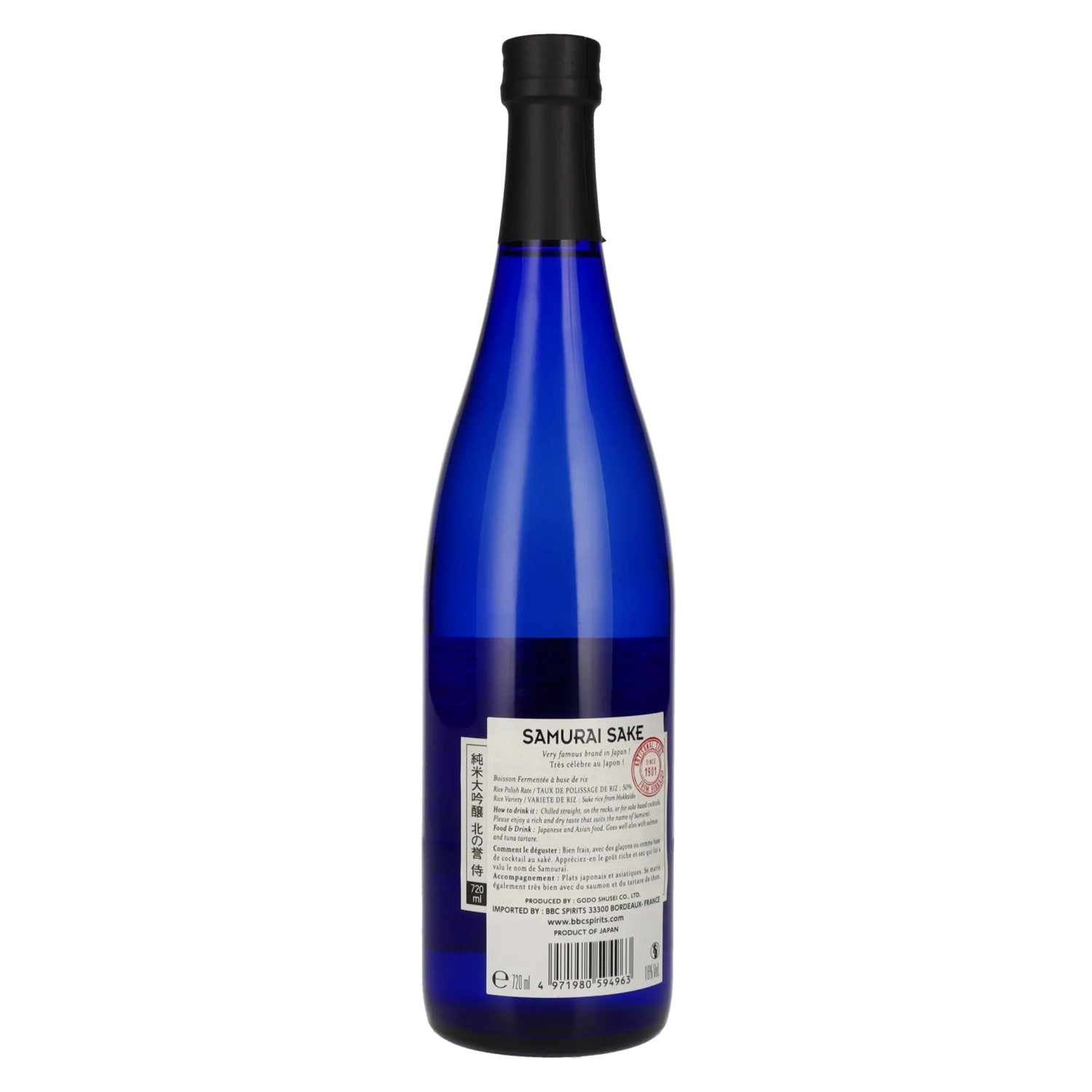Samurai Junmaidaiginjo Sake 16% Vol. 0,72l – delicando