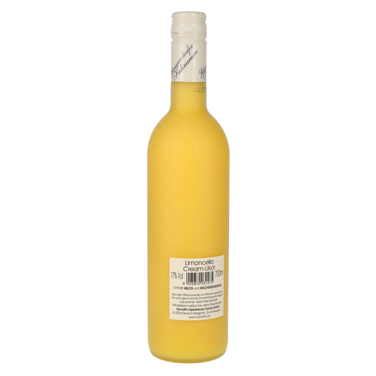 Gänserndorfer Kulinarium Limoncello-Cream likeur 17% vol. 0,7 l