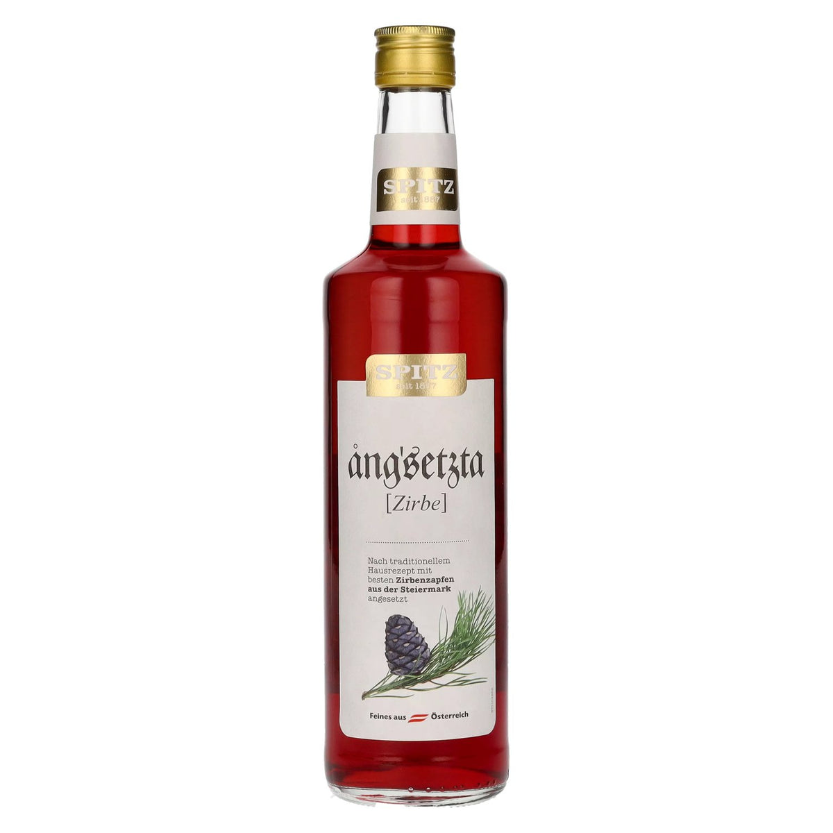 Spitz Ang'setzta Swiss Stone Pine 28% ABV 0.7l