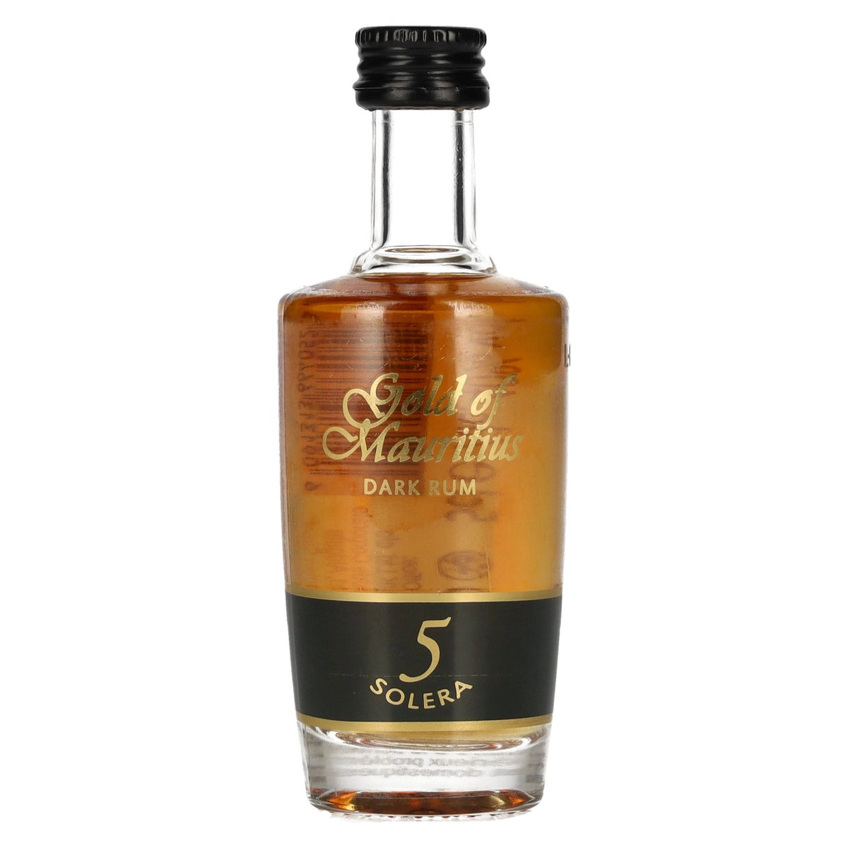 Gold of Mauritius 5 Solera Dark Rum 40% vol. 0.05 l