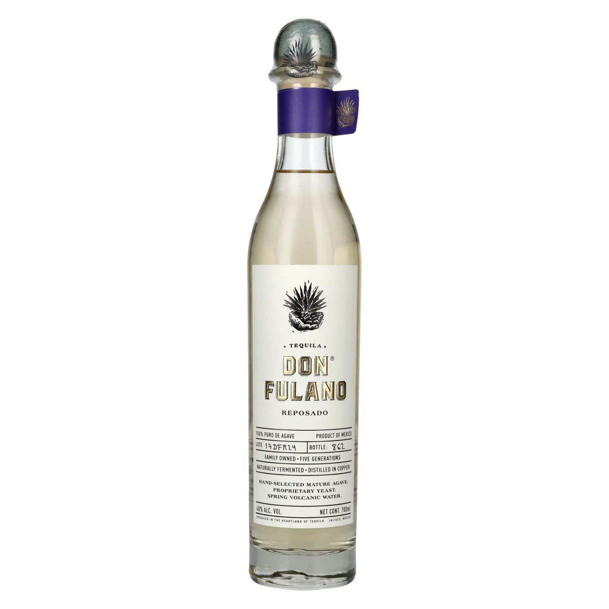 Tequila Don Fulano REPOSADO 100 % pur agave, 40 % vol., 0,7 l