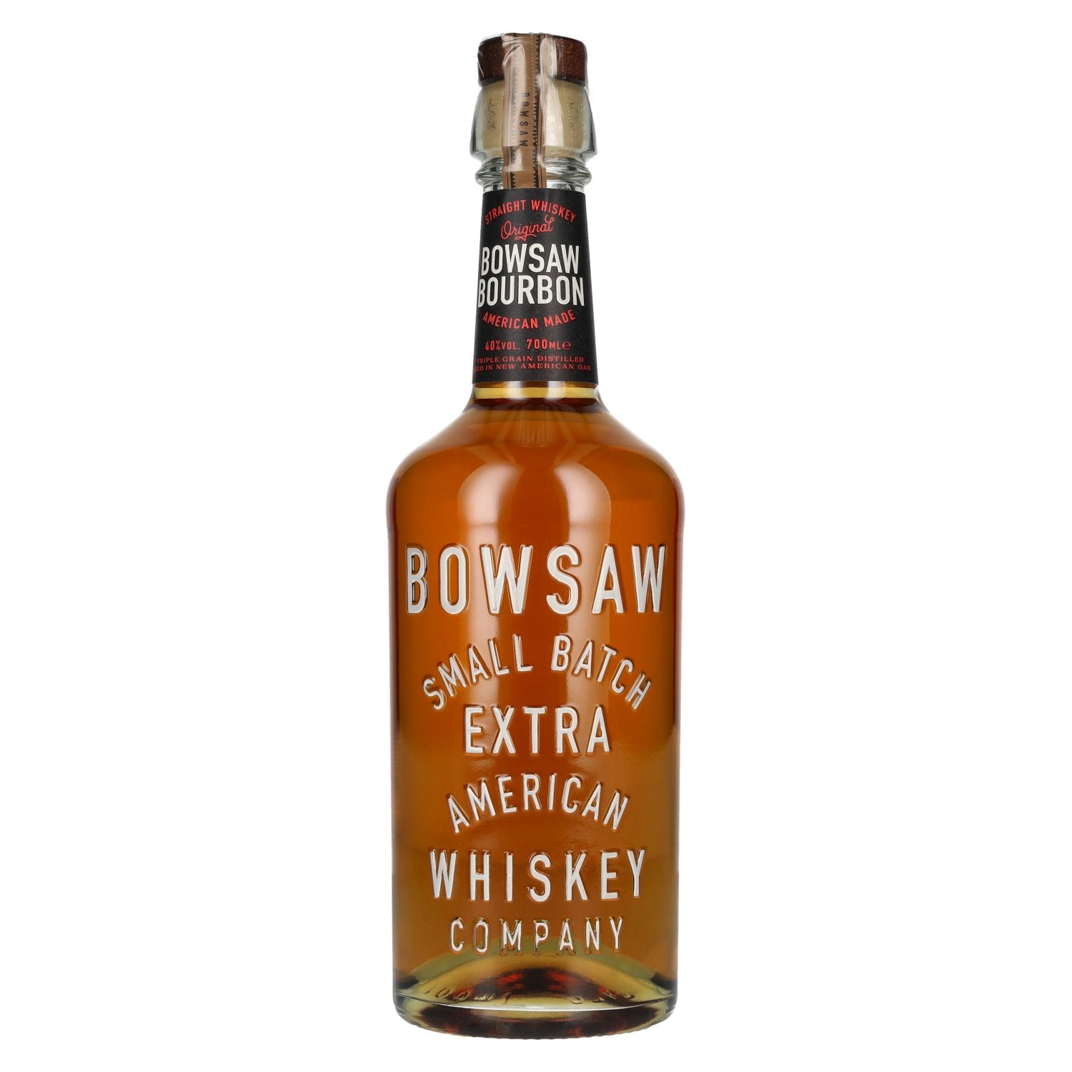 Bowsaw Original 100% Straight SMALL BATCH BOURBON 40% Vol. 0,7l