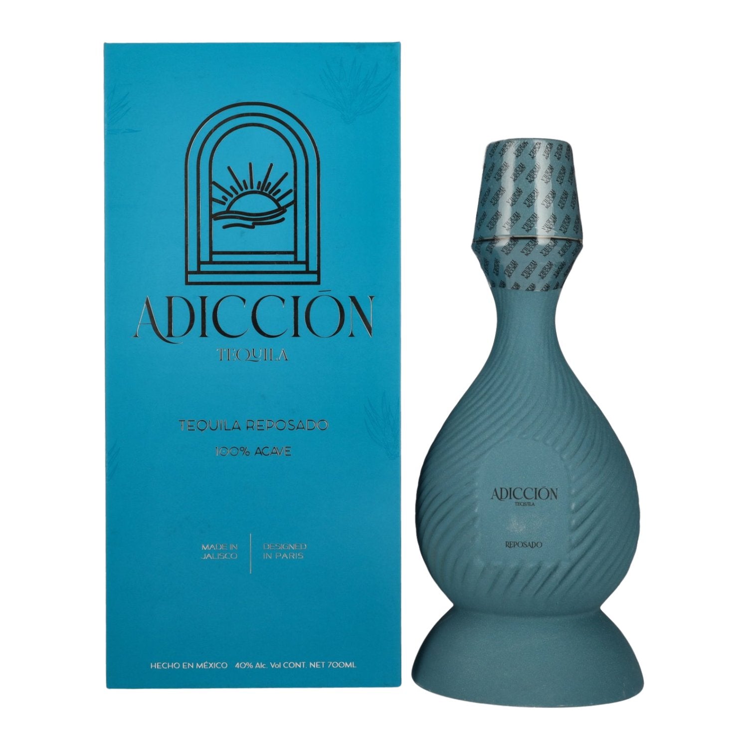 ADICCIŌN Tequila Reposado 100% Agave 40% Vol. 0,7l in Geschenkbox