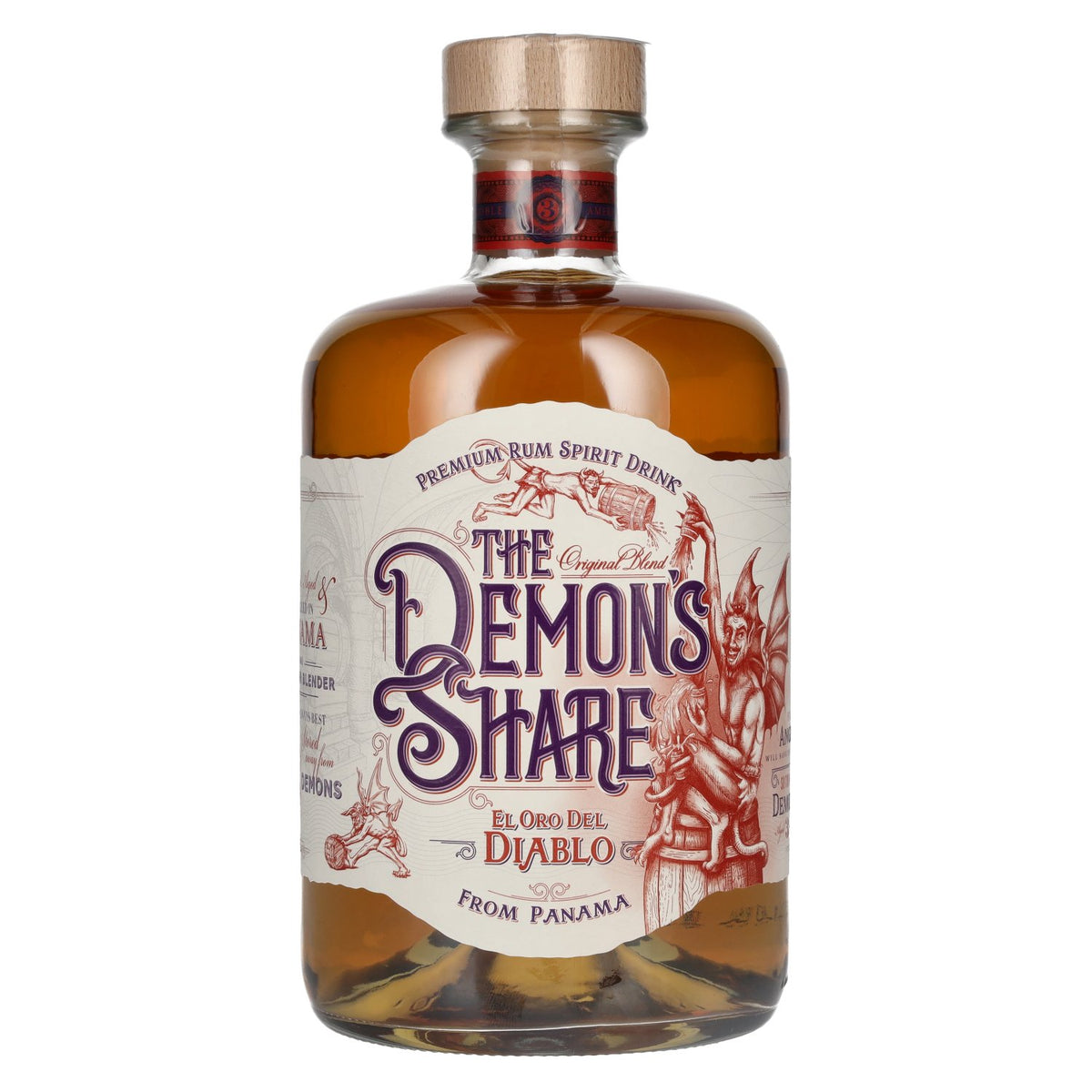 The Demon's Share El Oro Del Diablo Premium Rum Spirit Drink 40% ABV 0.7l