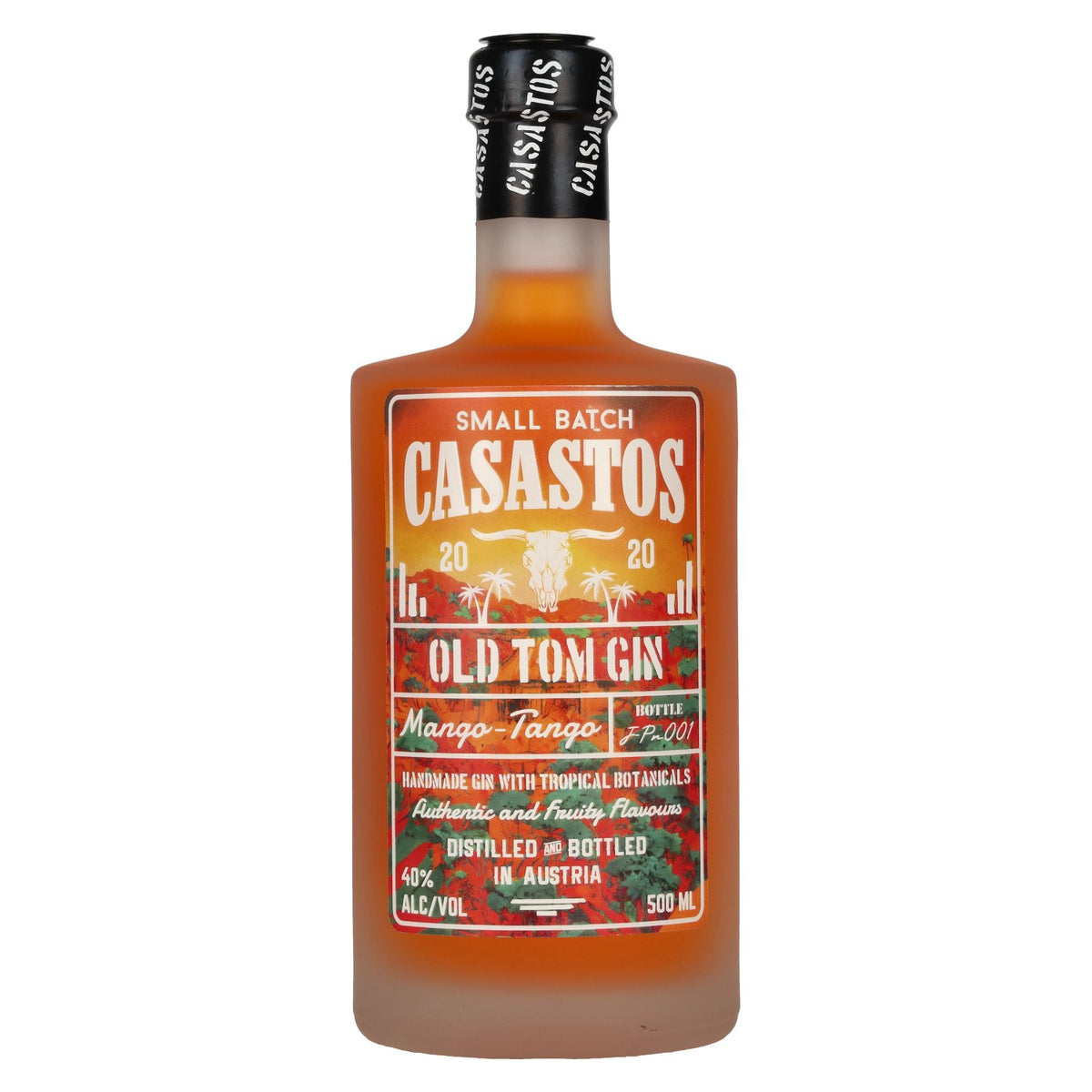 CASASTOS Old Tom Gin Small Batch Mango-Tango 40% vol. 0,5l