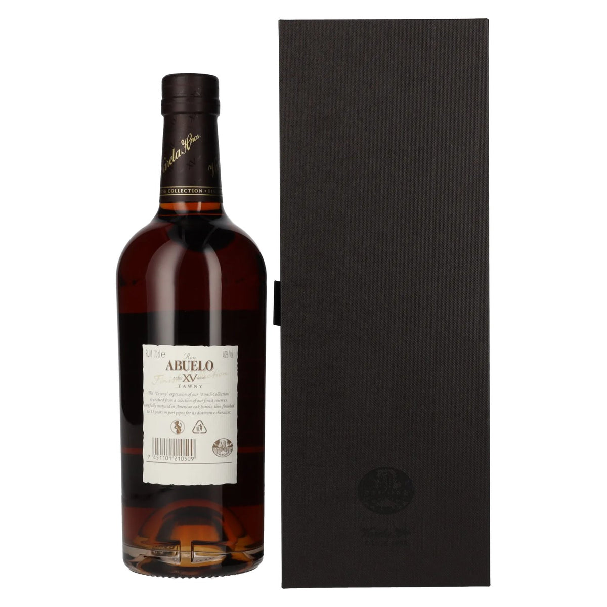 Ron Abuelo Añejo XV Años TAWNY Port Cask Finish 40% vol. 0.7 l in a gift box