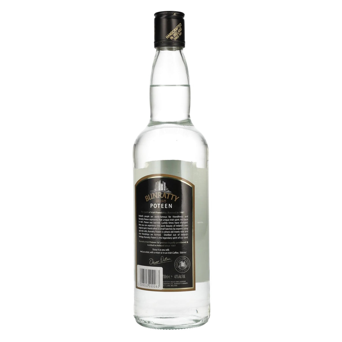 Bunratty Irish POTCHEEN 40% vol. 0,7 l