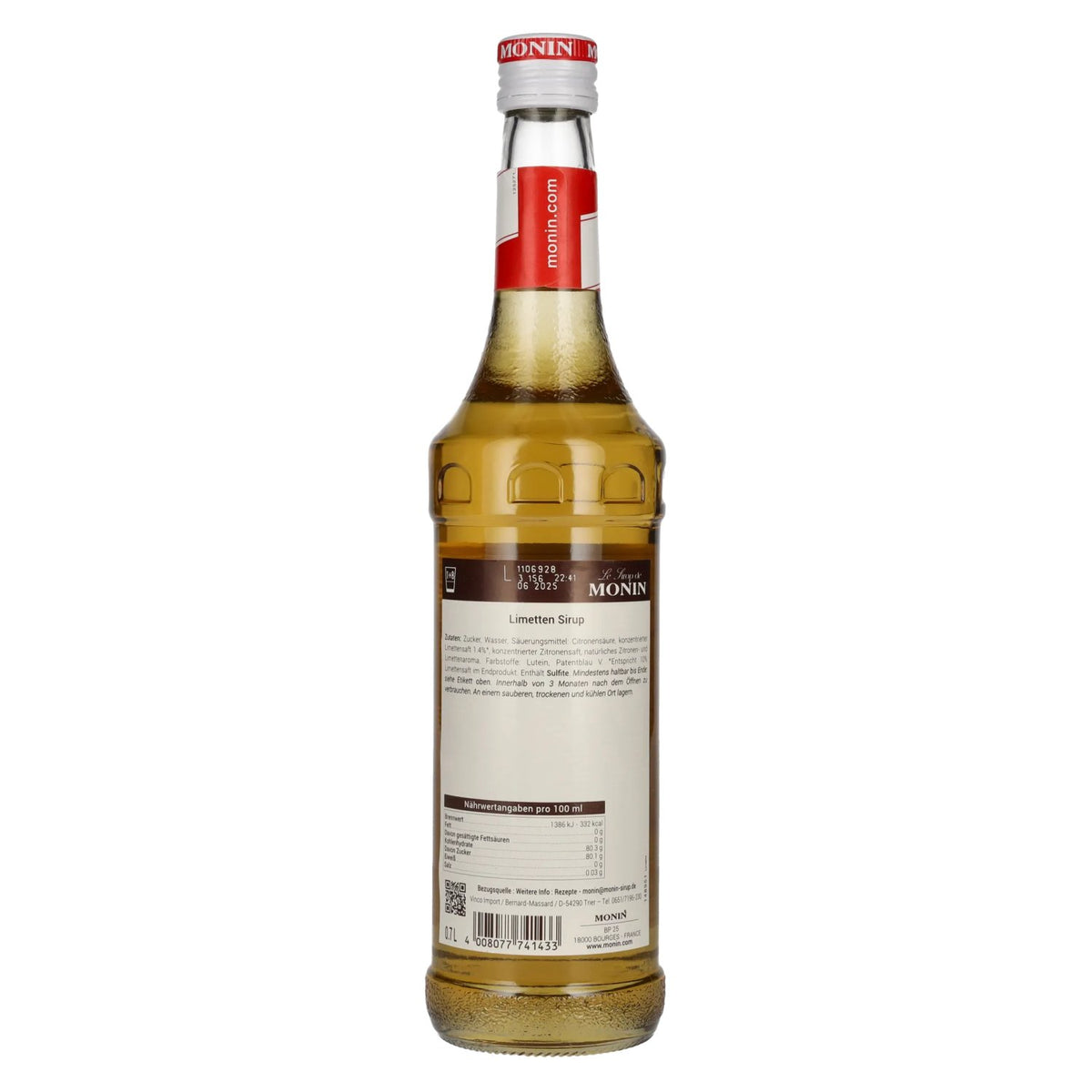 Monin Lime Syrup 0.7 l