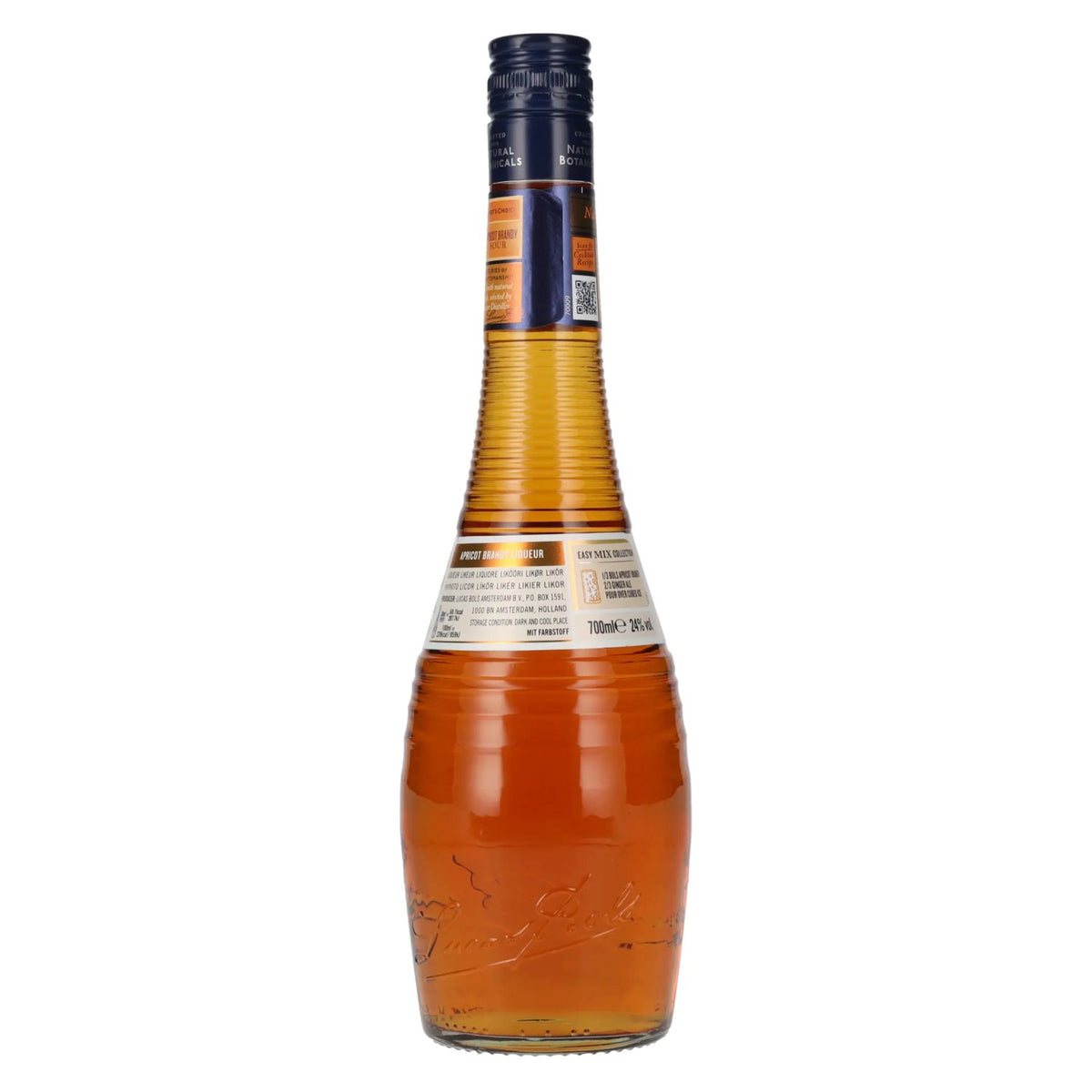 Liqueur de brandy à l'abricot Bols, 24 % vol., 0,7 l