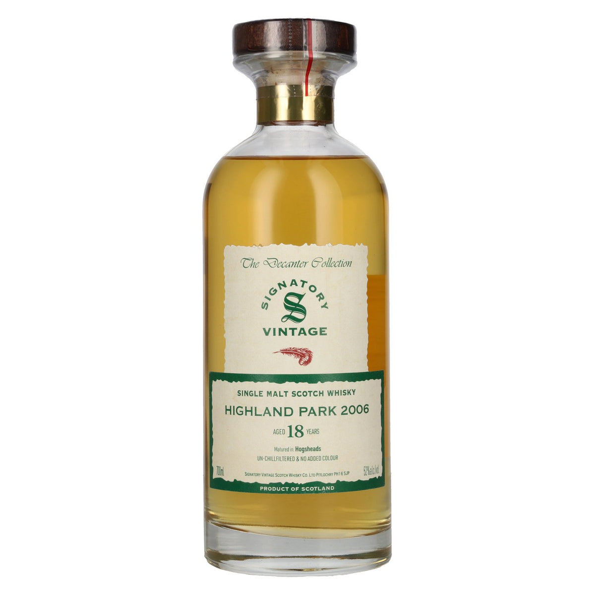Signatory Vintage 18 Years Old HIGHLAND PARK The Decanter Collection 52% Vol. 0,7l