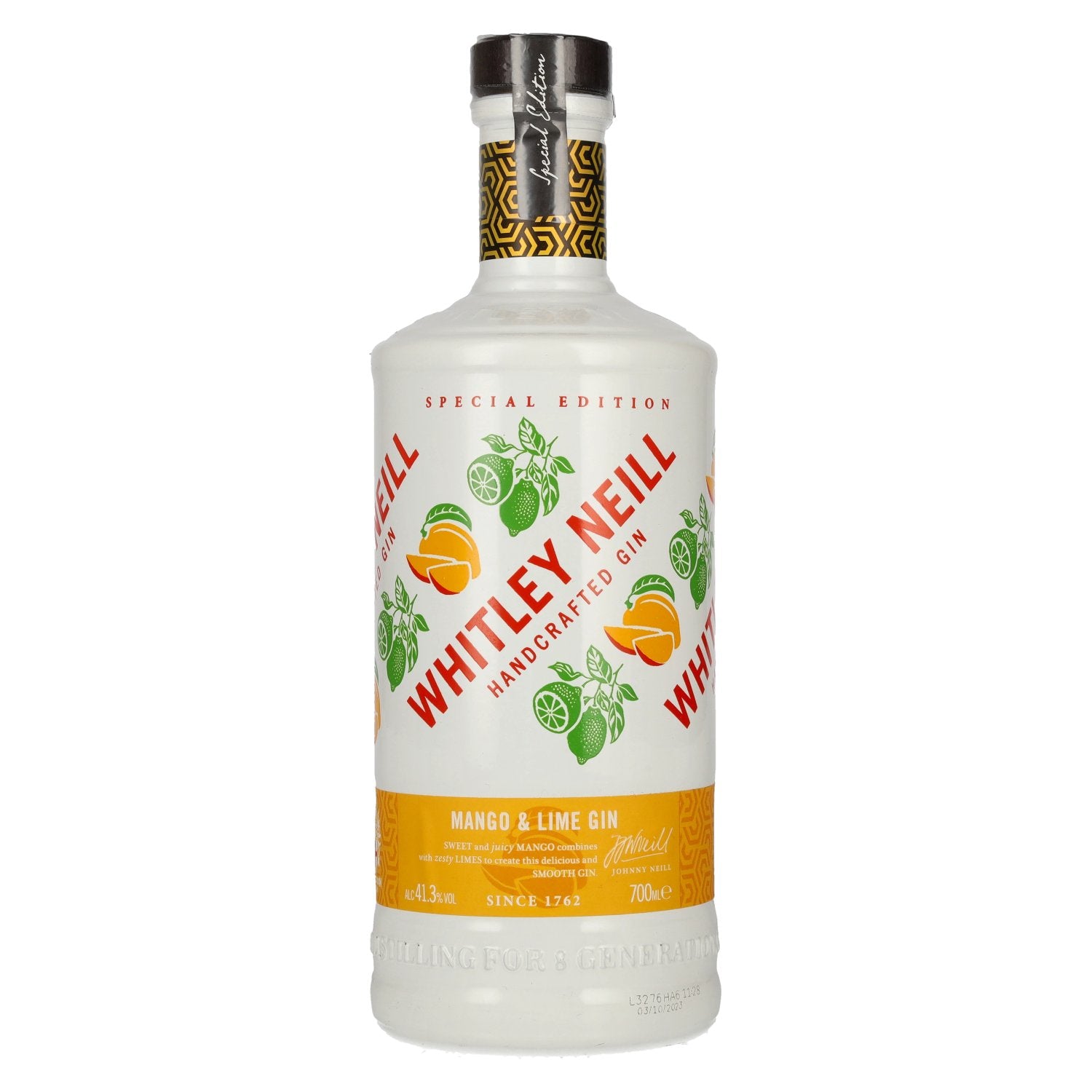 Whitley Neill MANGO &amp; LIME GIN Limited Edition 41,3% Vol. 0,7l