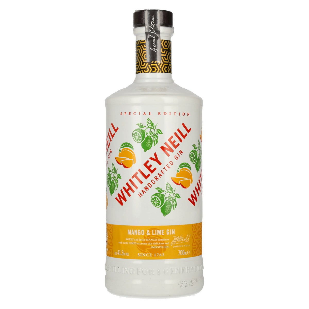 Whitley Neill MANGO &amp; LIME GIN Limited Edition 41,3% Vol. 0,7l