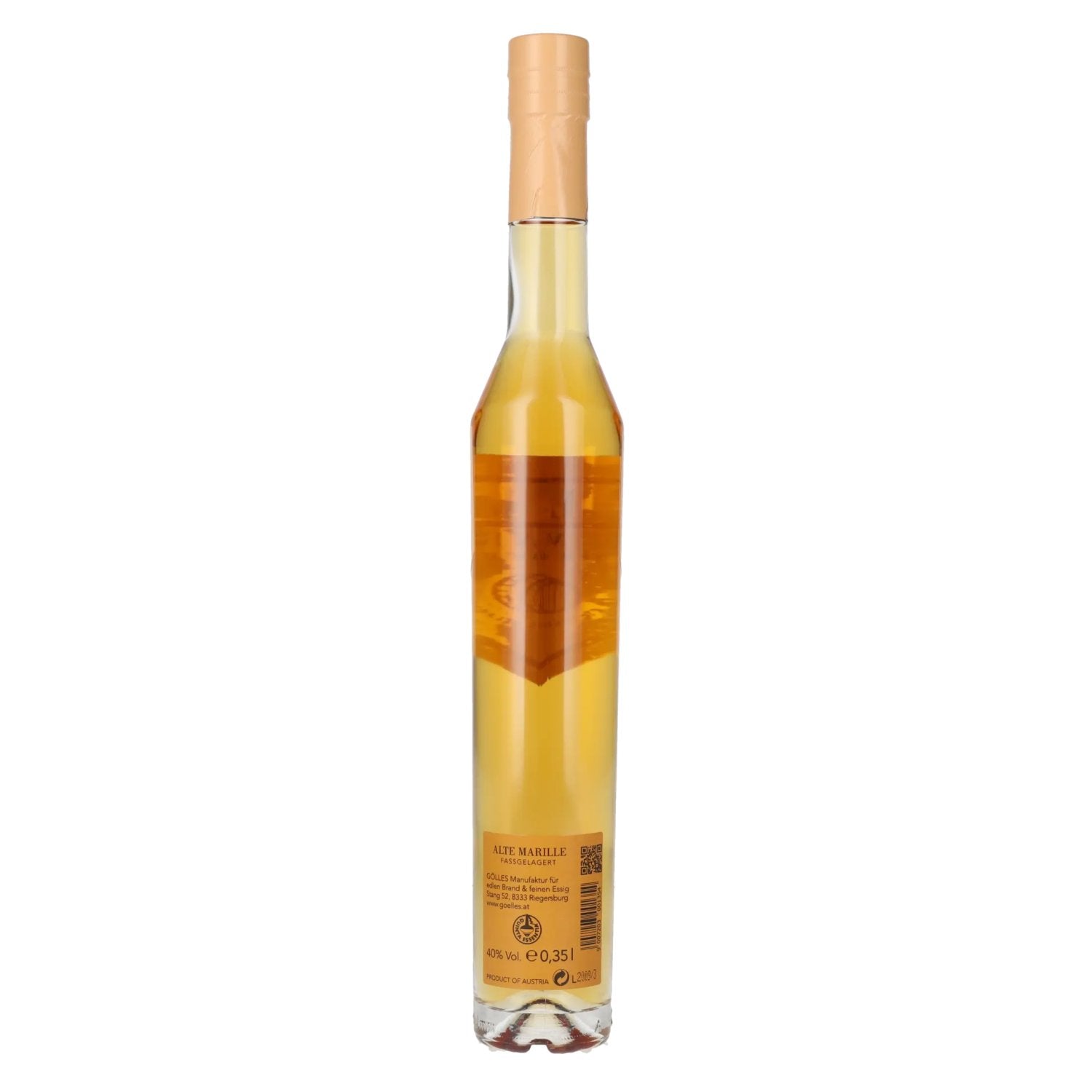 Gölles Vieille Marille vieillie en fût de chêne 40% vol. 0,35l