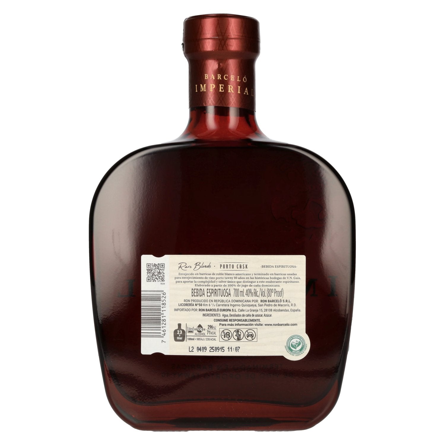 Barceló Imperial Rare Blends Porto Cask 40 % vol. 0,7 l