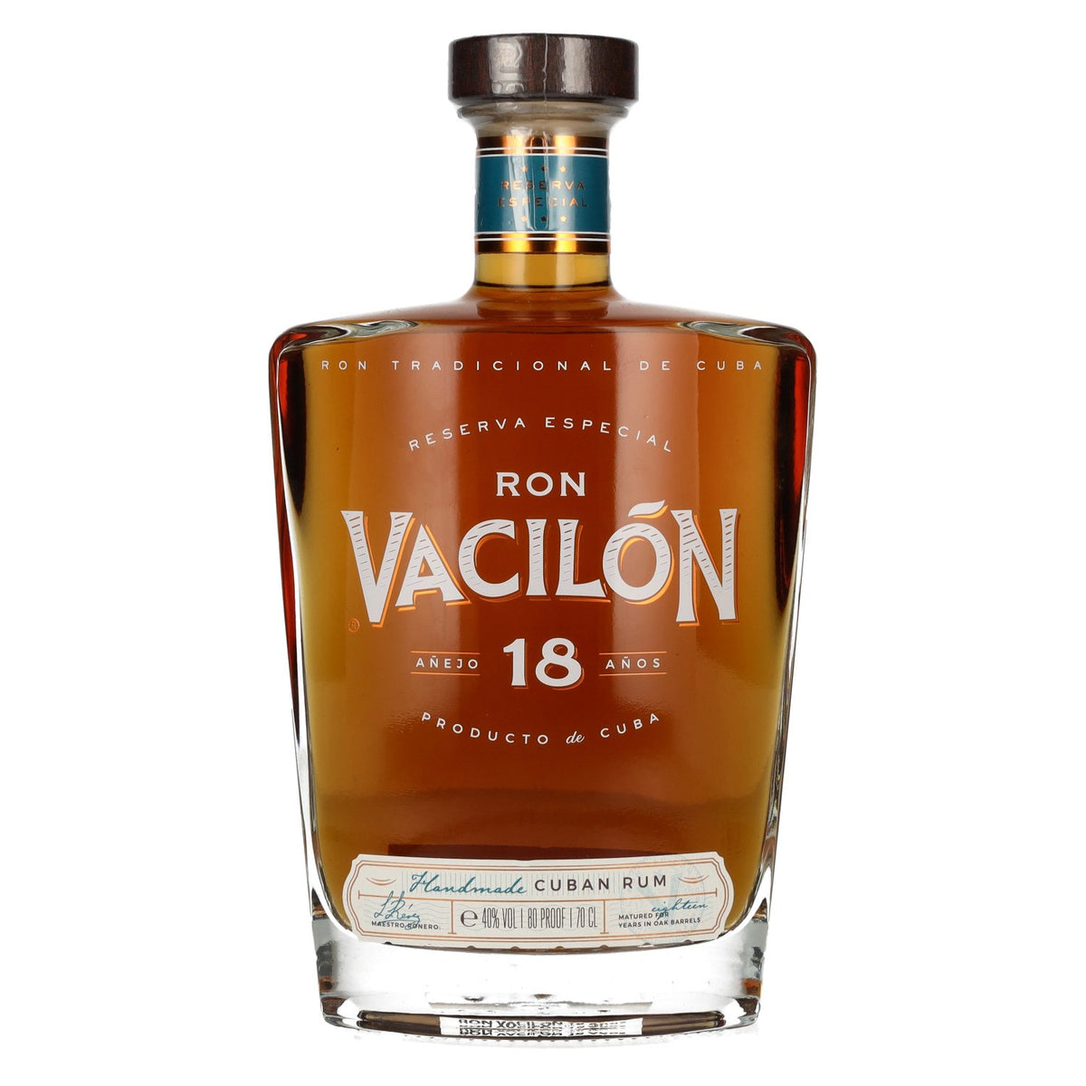 Ron Vacilón RESERVA ESPECIAL 18-Year-Old Rum 40% ABV 0.7l