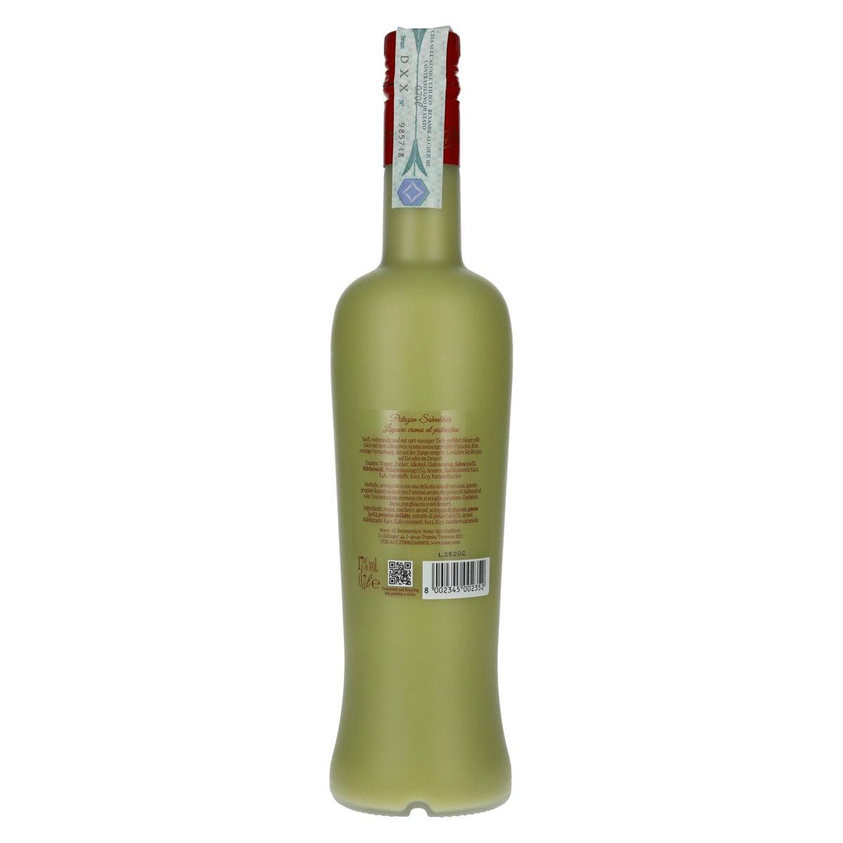 Roner Pistazien-Sahnelikör 17% Vol. 0,7l