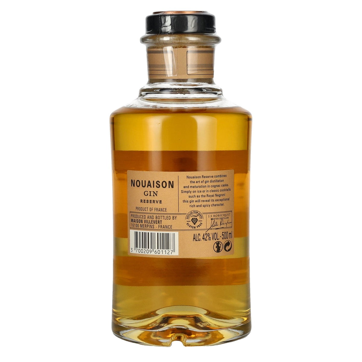 G'Vine Gin de France NOUAISON RESERVE 42 % vol. 0,5 l