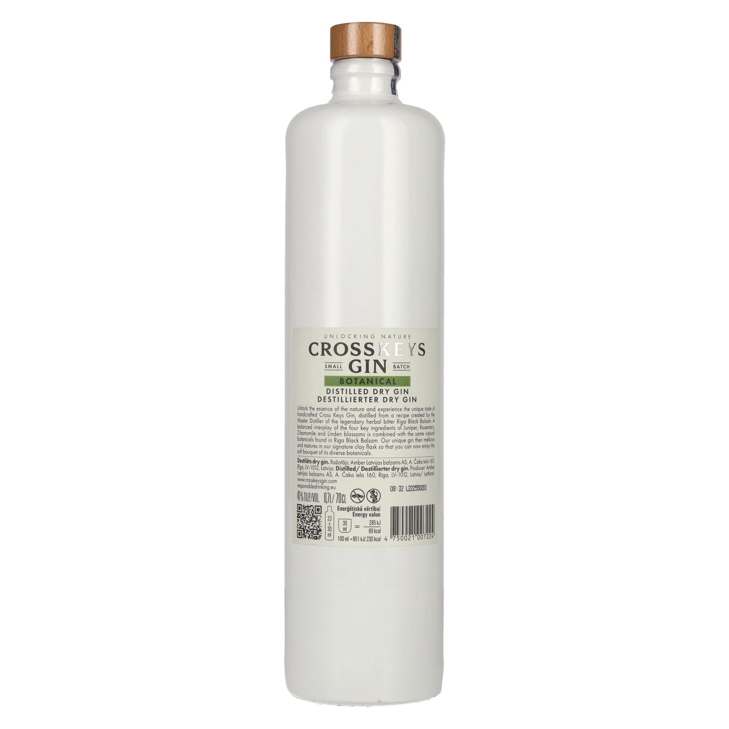 Cross Keys Botanical Distilled Dry Gin 41 % vol. 0,7 l