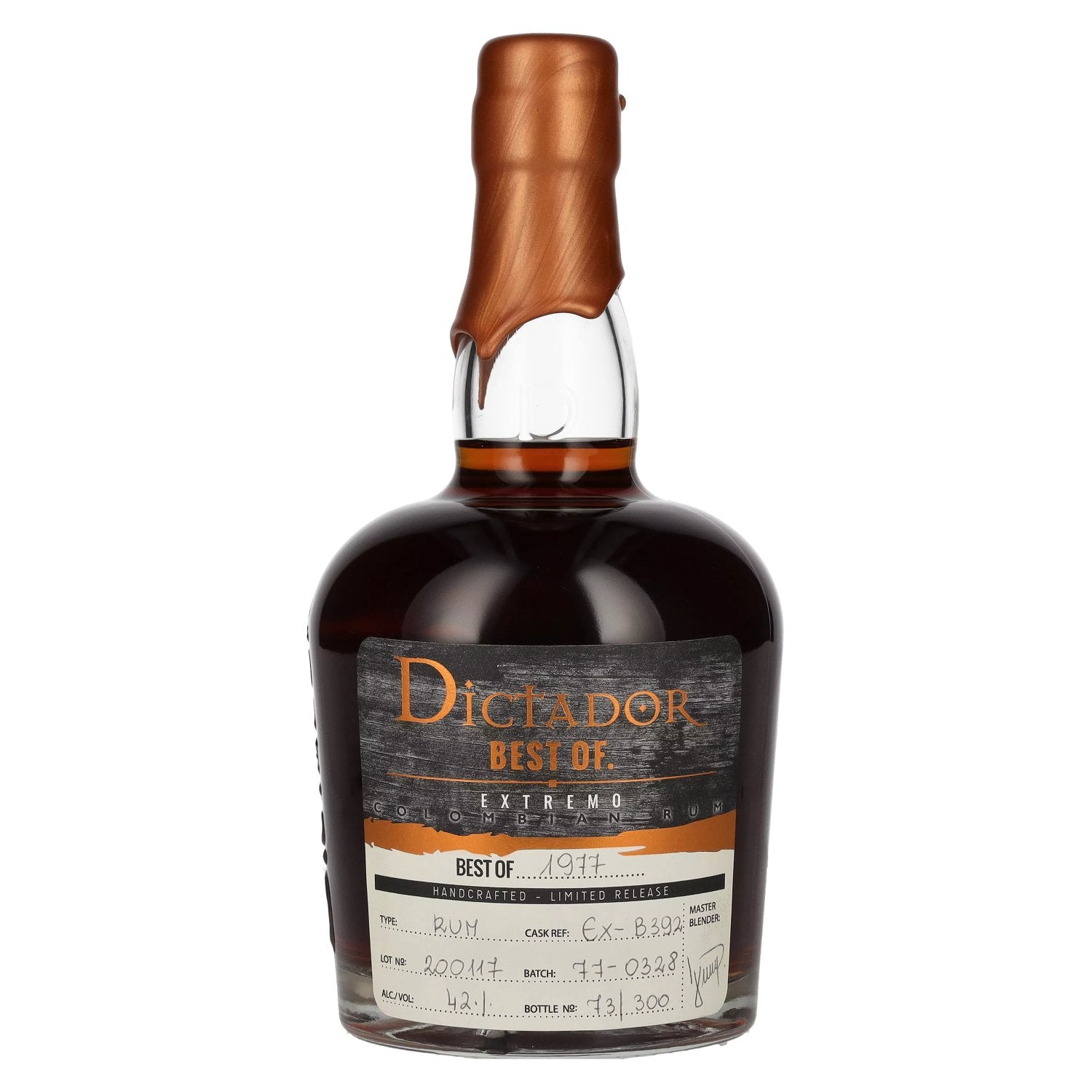Dictador BEST OF 1977 EXTREMO Rhum 42% vol. 0,7l