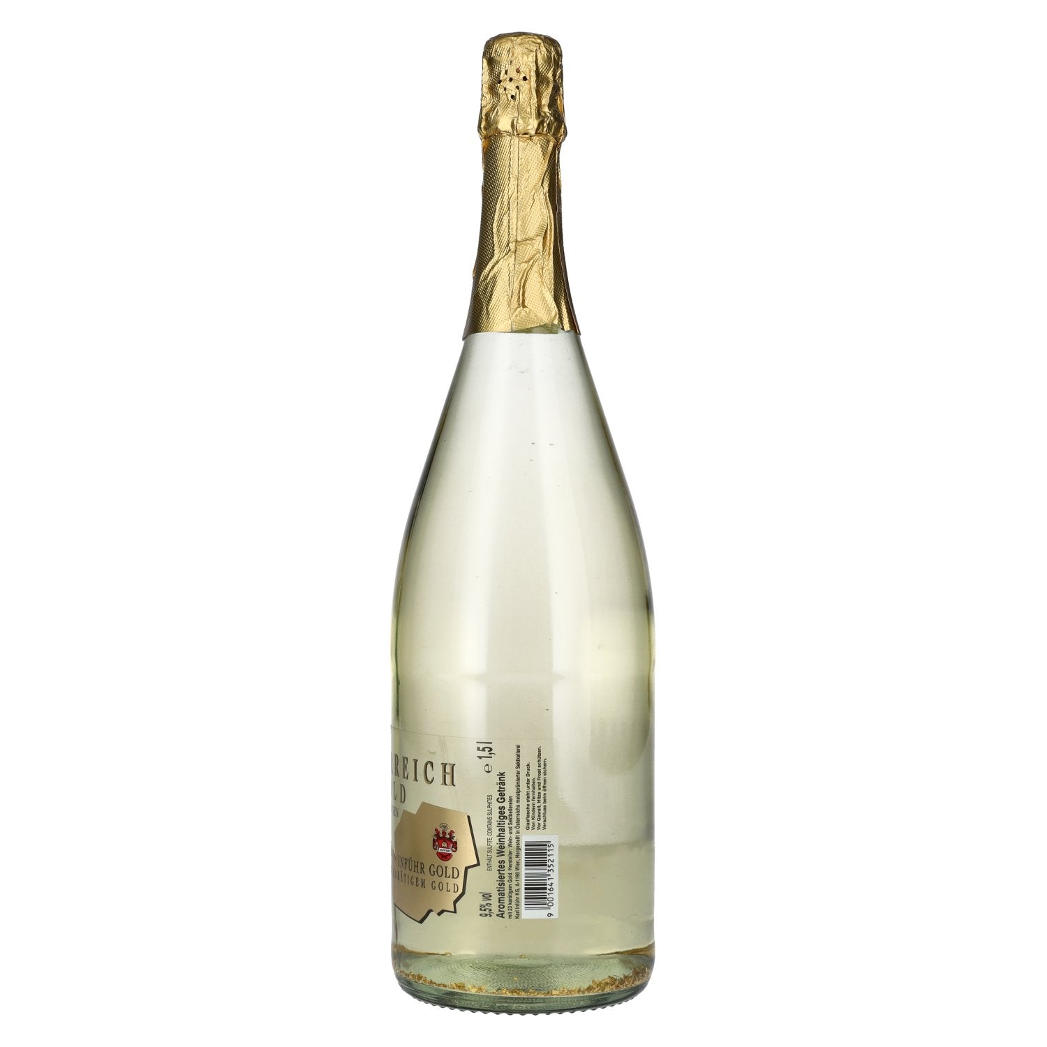 Österreich Gold - mit 23 Karat Blattgold 9,5% Vol. 1,5l