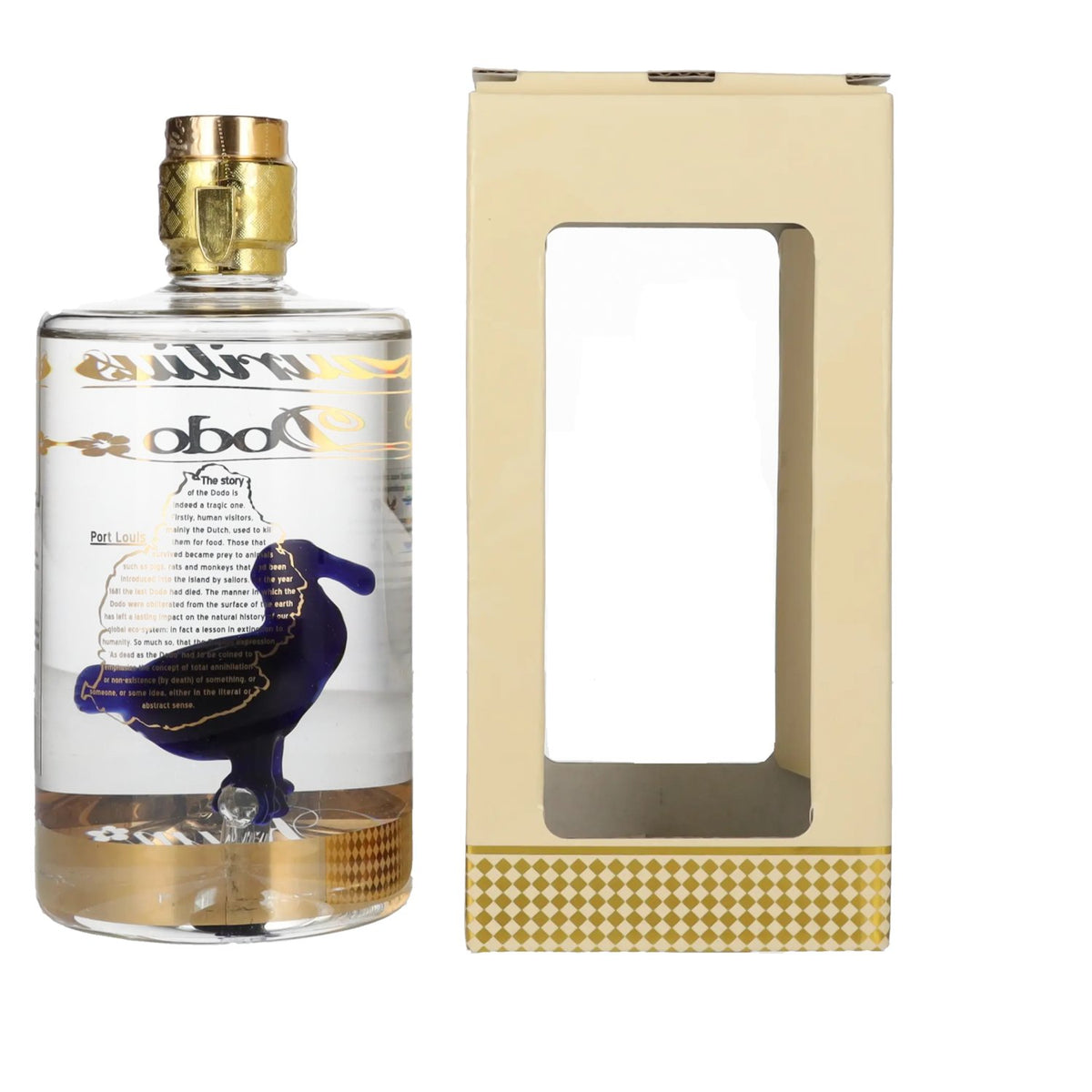 Mauritius Dodo White Coconut Rum 40% vol. 0,7 l in geschenkverpakking