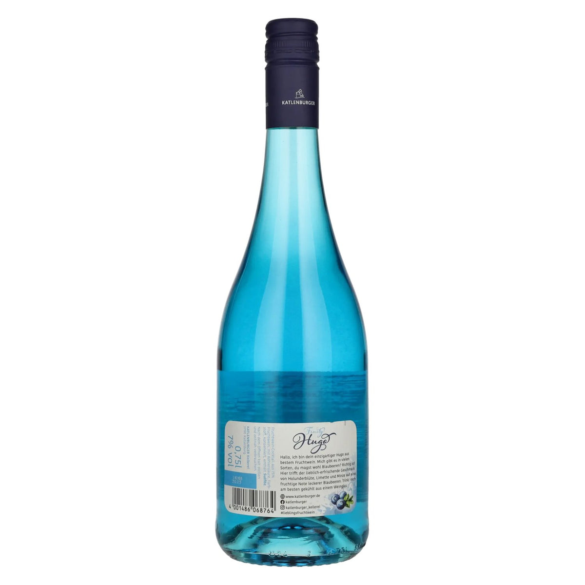 Katlenburger Fruity Hugo Blueberry 7 % vol. 0,75 l