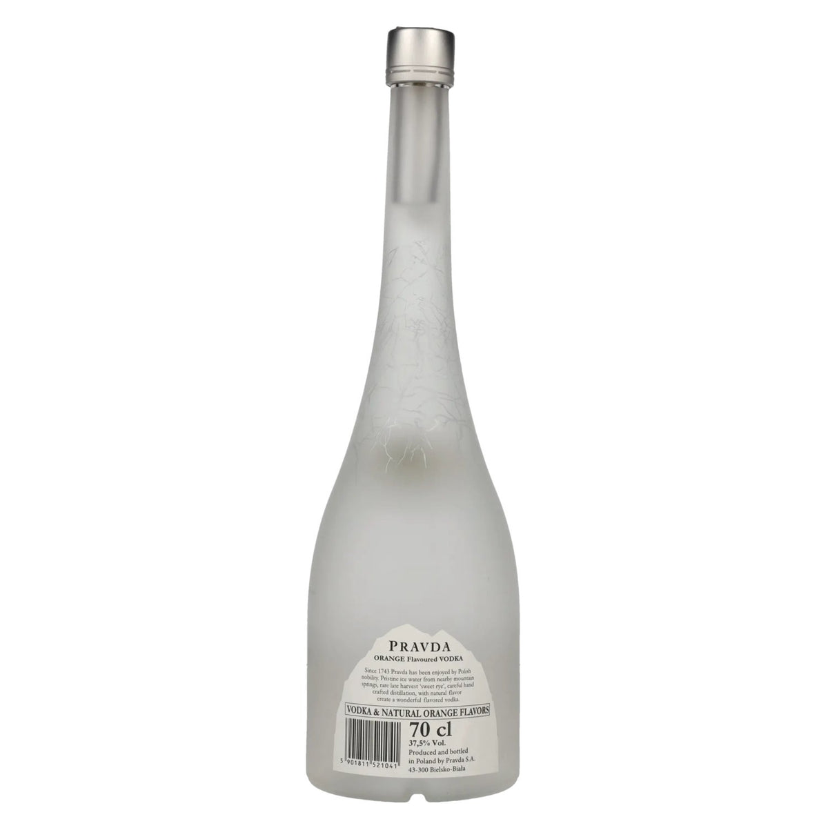 Pravda ORANGE gearomatiseerde wodka 37,5% vol. 0,7 l