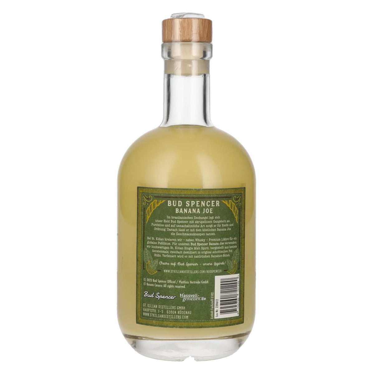 Bud Spencer The Legend BANANA JOE Bananen-Sahnelikör 21% Vol. 0,7l