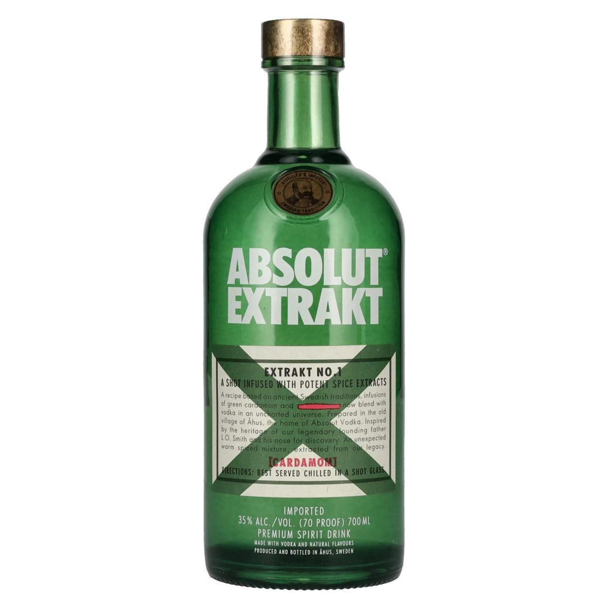 Absolut Extrakt No.1 Cardamom Premium Spirit Drink 35% Vol. 0,7l