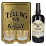 Teeling Whiskey SMALL BATCH Irish Whiskey Rum Cask 46% Vol. 0,7l in Tinbox mit 2 Gläsern