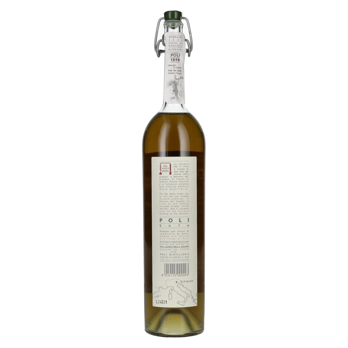 Poli Grappa Ruta 40% Vol. 0,5l