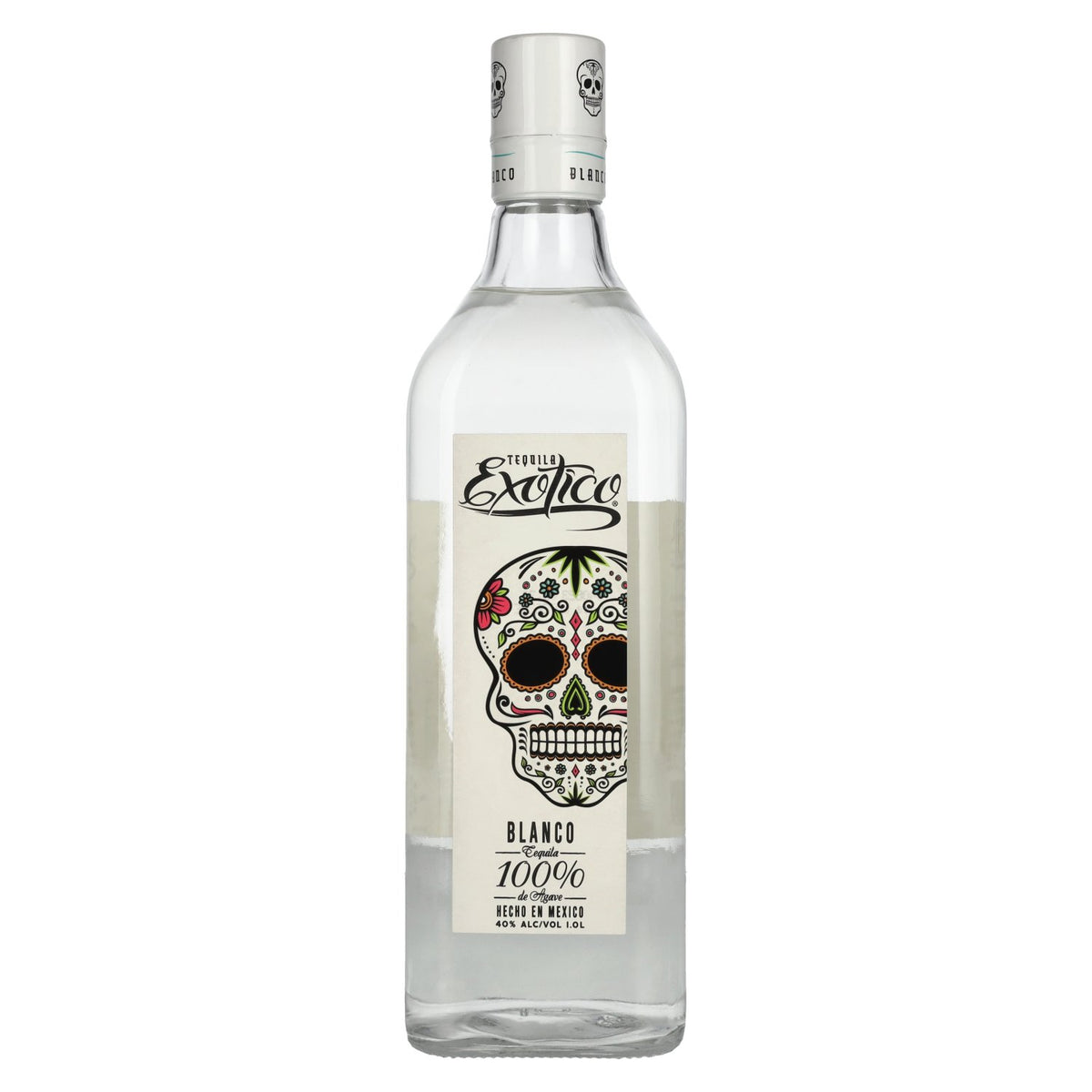 Tequila Exotico Blanco 100 % Puro de Agave 40 % vol. 1 l