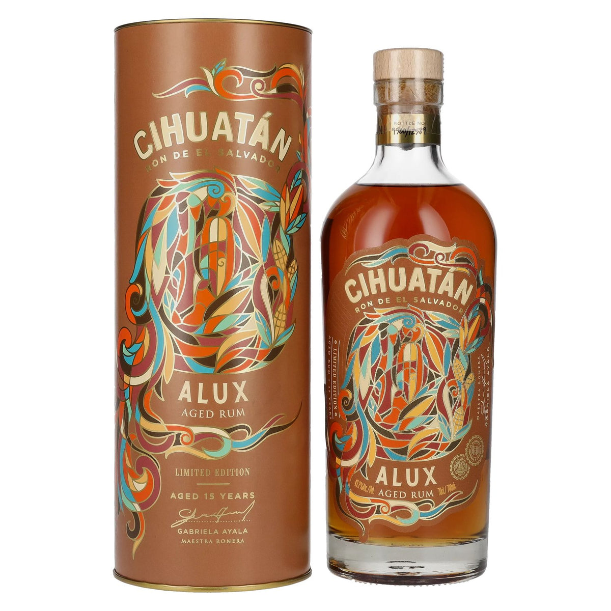 Cihuatán 15 Alux Aged Rum Limited Edition 43,2% vol. 0,7l en boîte cadeau