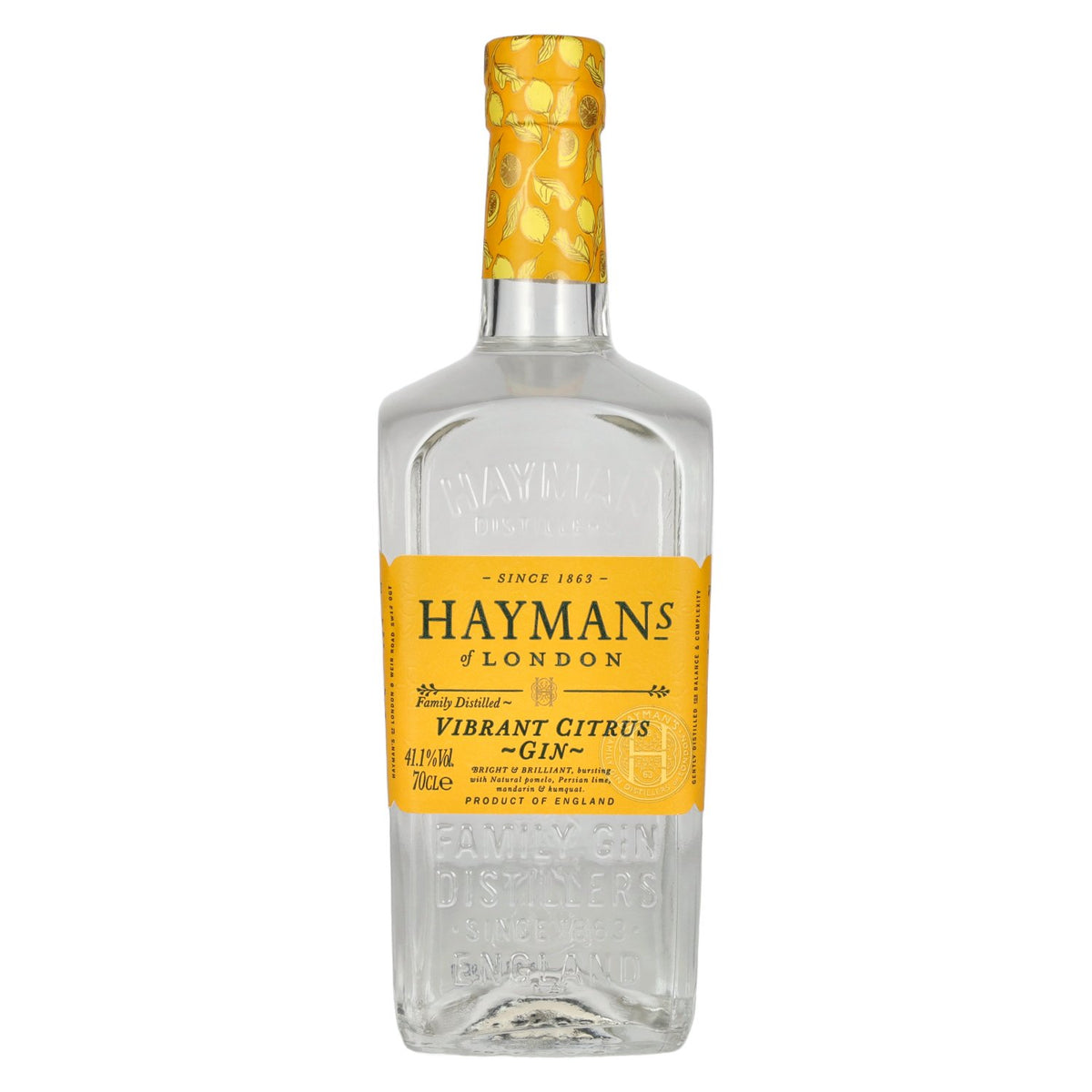 Hayman's of London VIBRANT CITRUS GIN 41,1% vol. 0,7 l