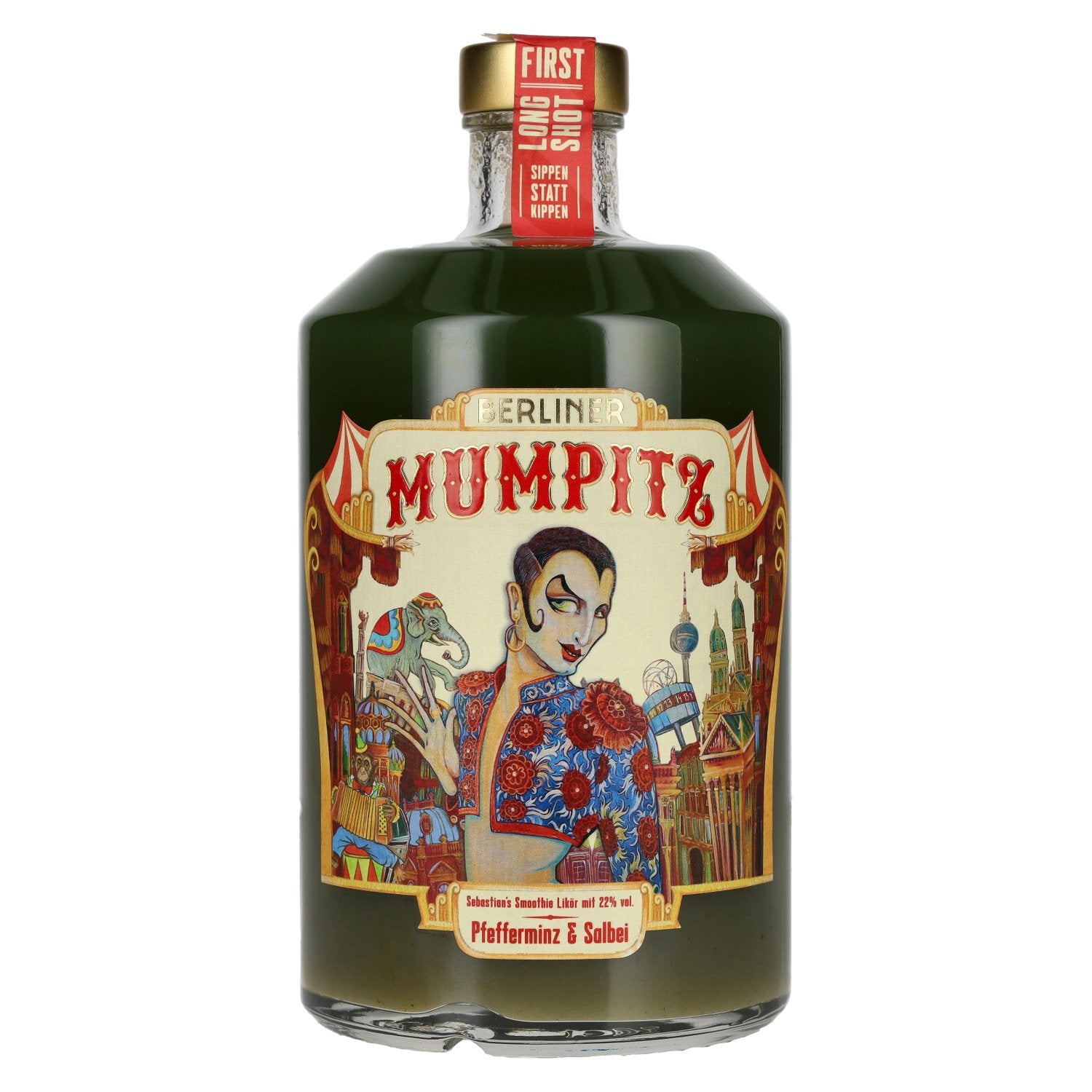 Berliner Mumpitz Pfefferminz & Salbei 22% Vol. 0,7l