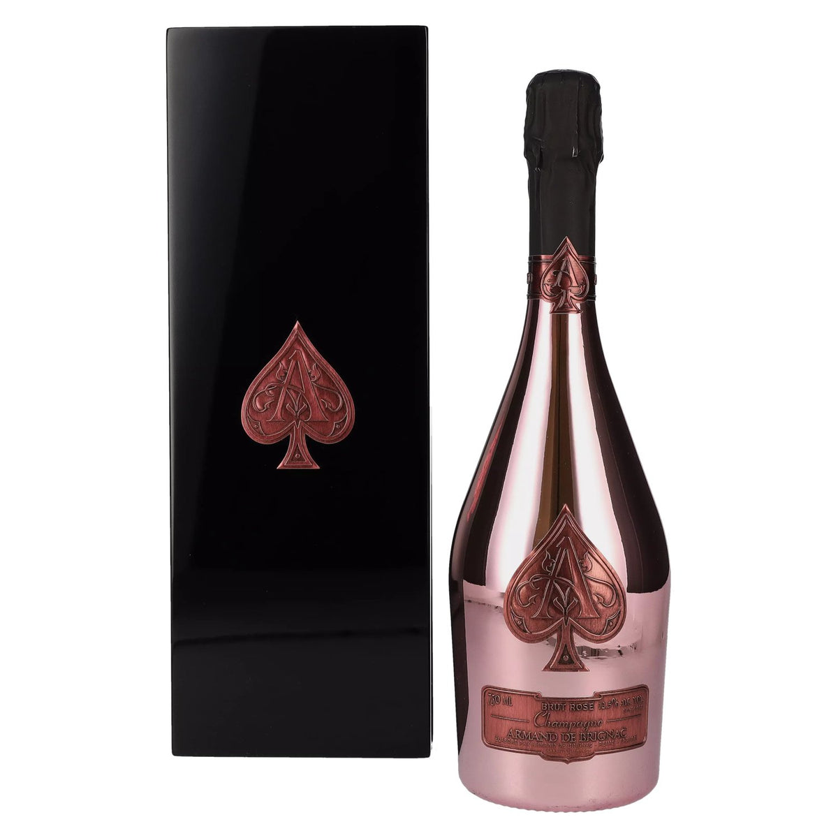 Armand de Brignac Champagne Rosé Brut 12,5% Vol. 0,75l in houten doosje