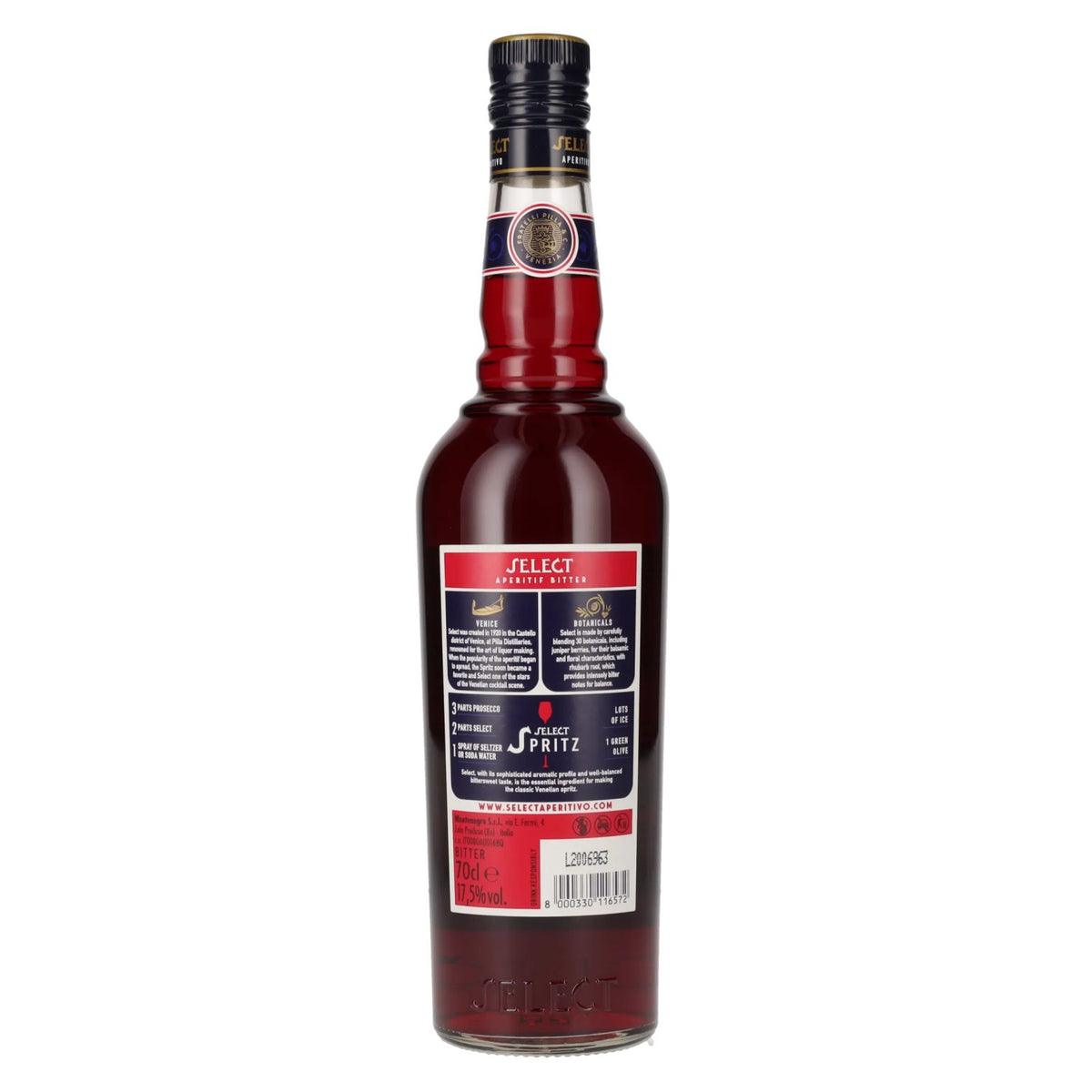 Select Aperitivo Pilla 17,5% vol. 0,7 l