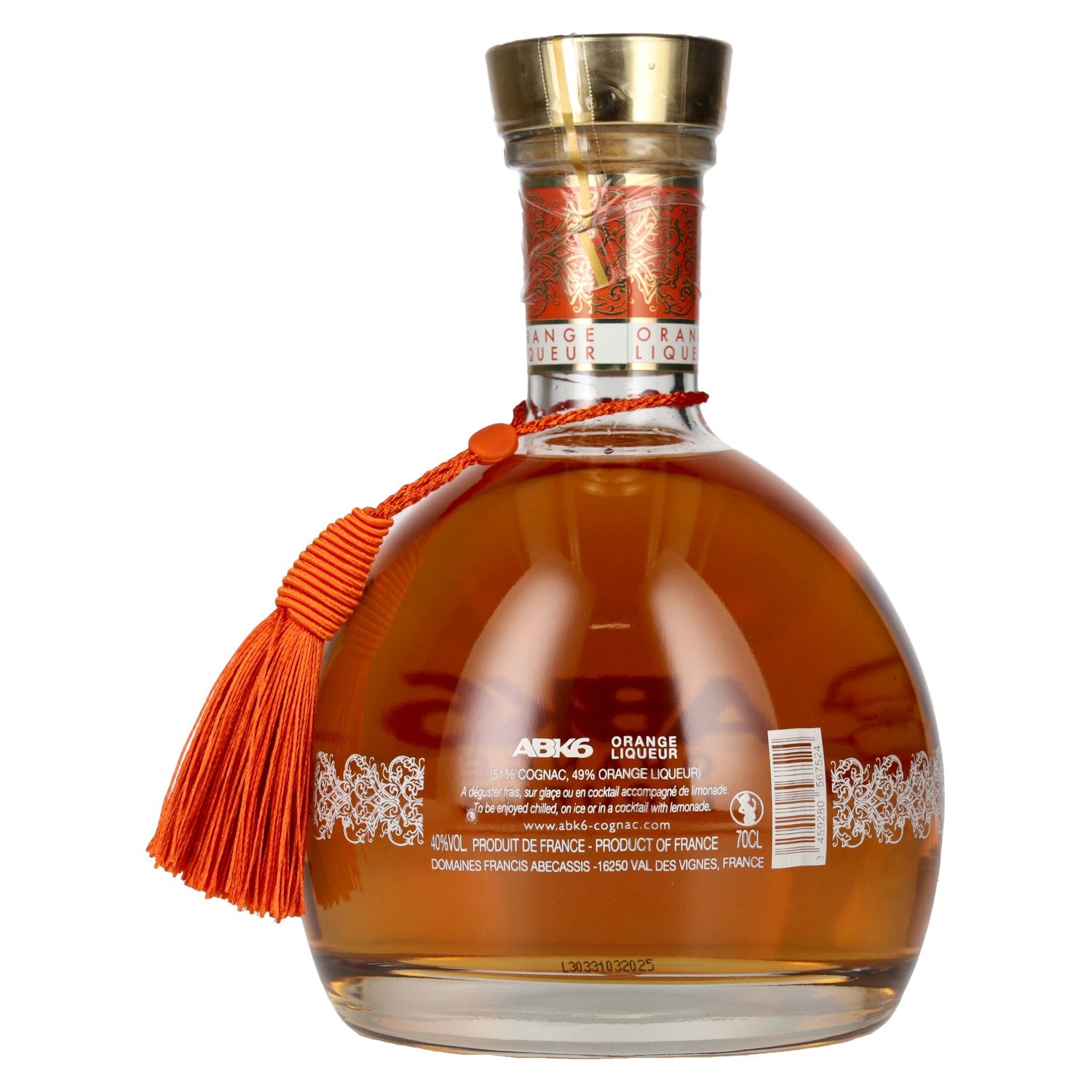 ABK6 Liqueur d'orange 40 % vol., 0,7 l, dans un coffret cadeau