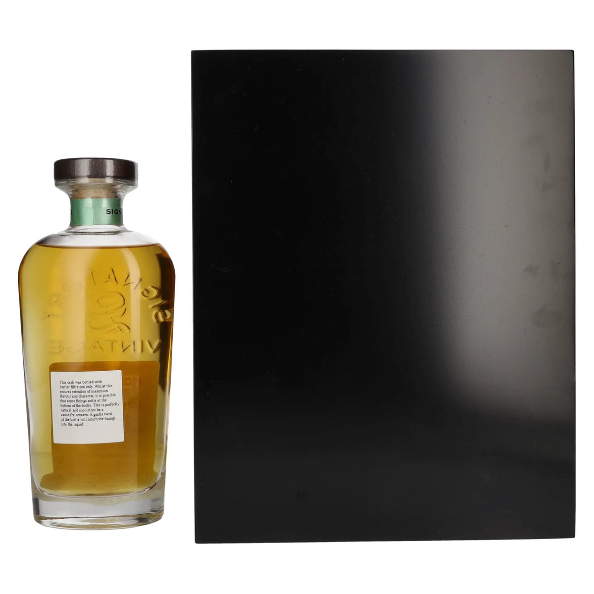 Signatory Vintage MOSSTOWIE 45 Years Old 30th ANNIVERSARY 1973 51,6% vol. 0,7 l in houten kist met 2 glazen