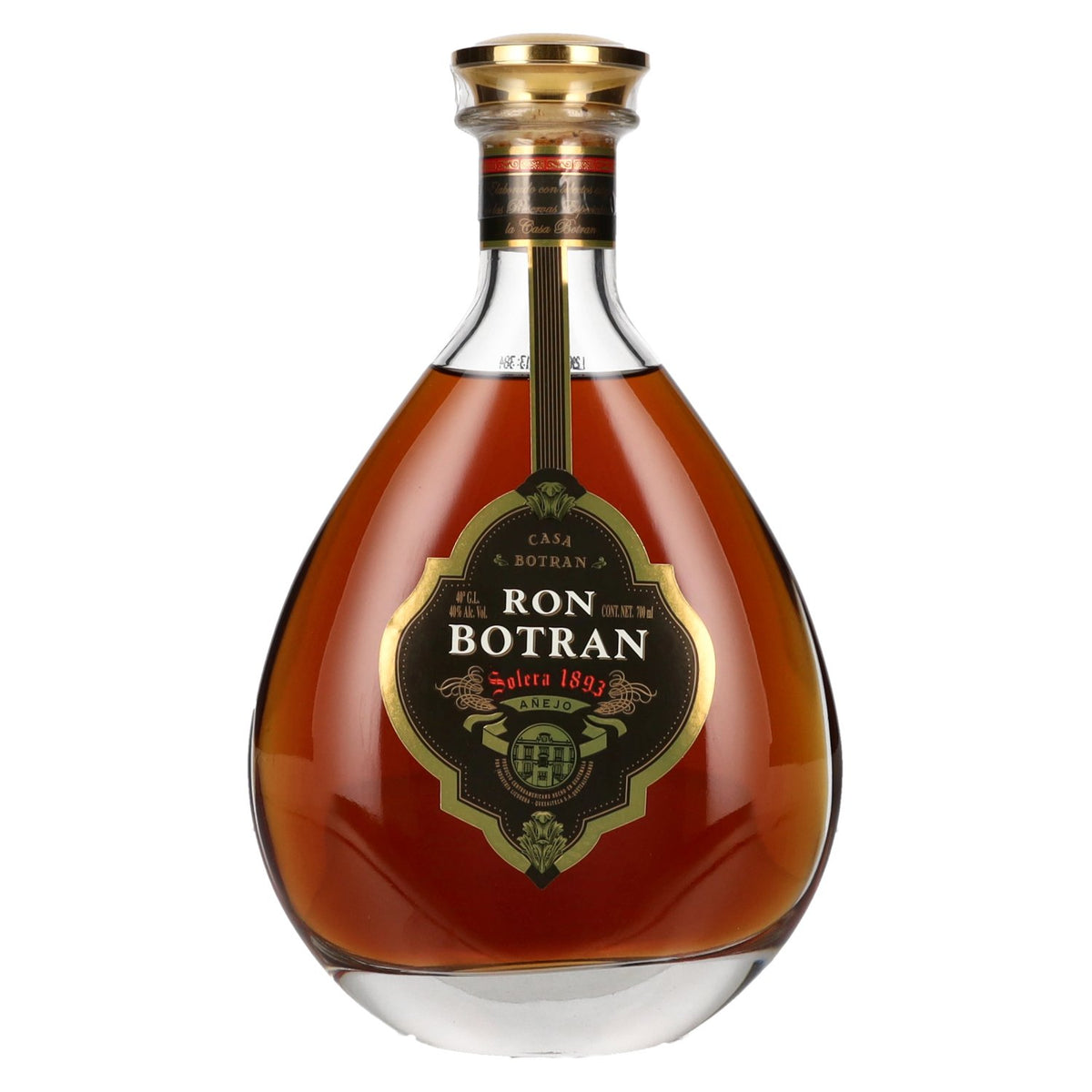 Botran Ron Solera 1893 Añejo Decanter 40% vol. 0,7 l