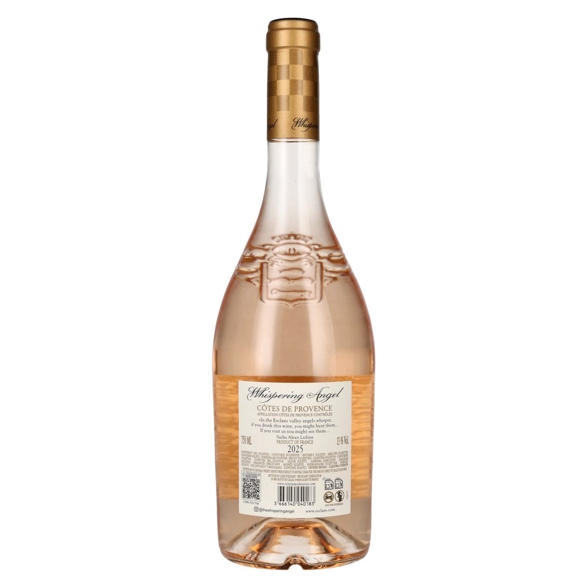 Whispering Angel Côtes de Provence Rosé 20th Vintage Limited Edition 2025 13% Vol. 0,75l