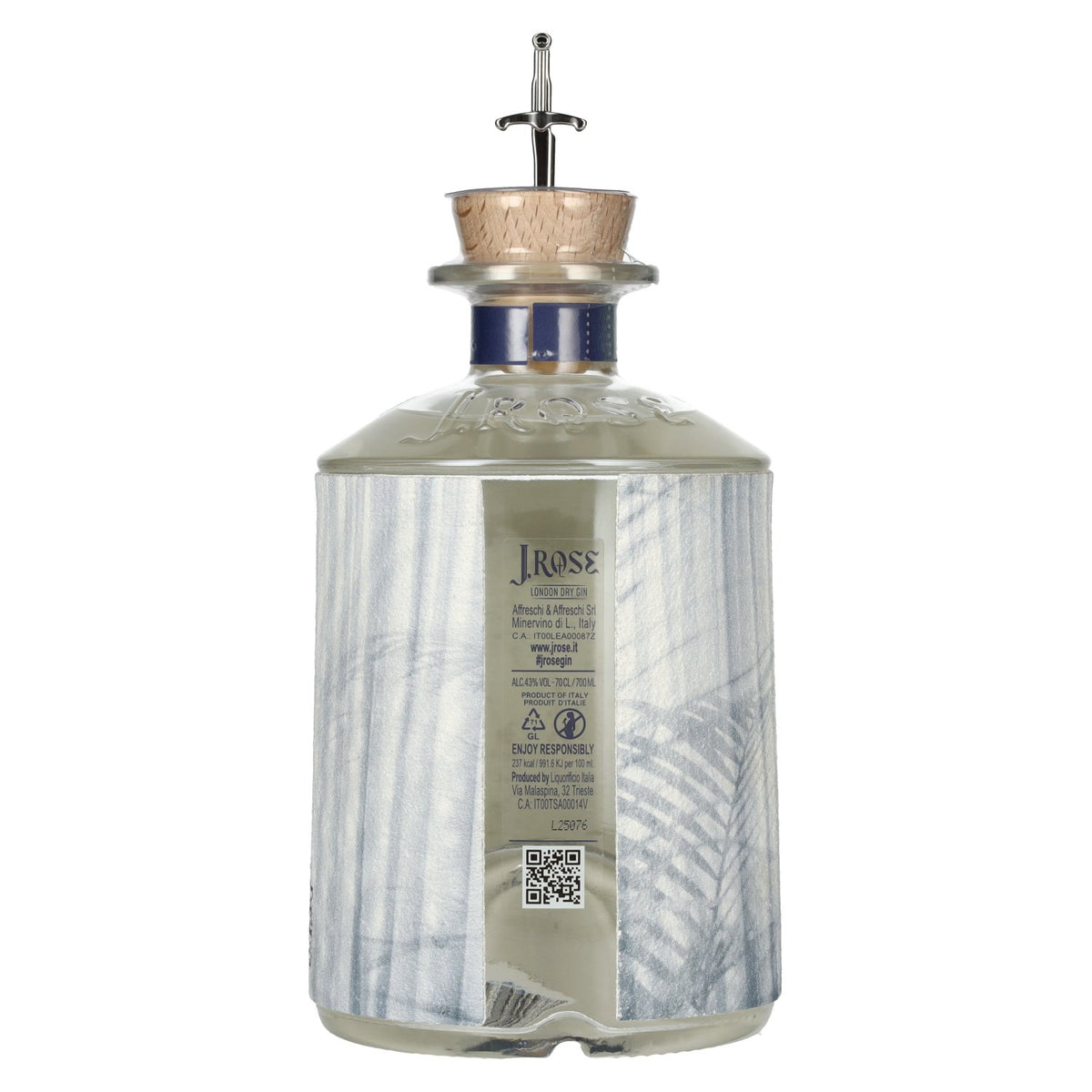 J. Rose London Dry Gin JR06 43 % vol. 0,7 l