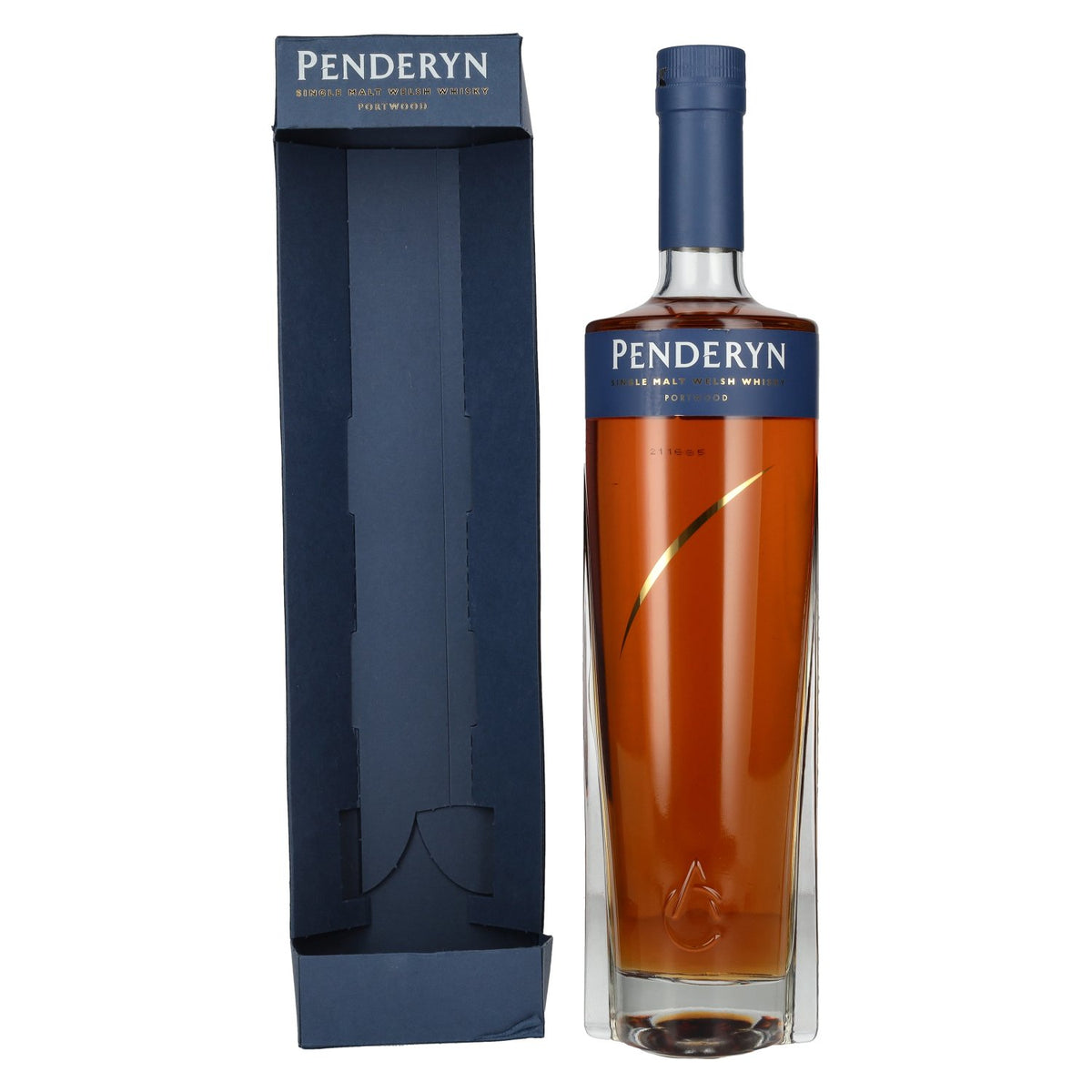 Whisky single malt gallois Penderyn PORTWOOD, 46 % vol., 0,7 l, dans un coffret cadeau