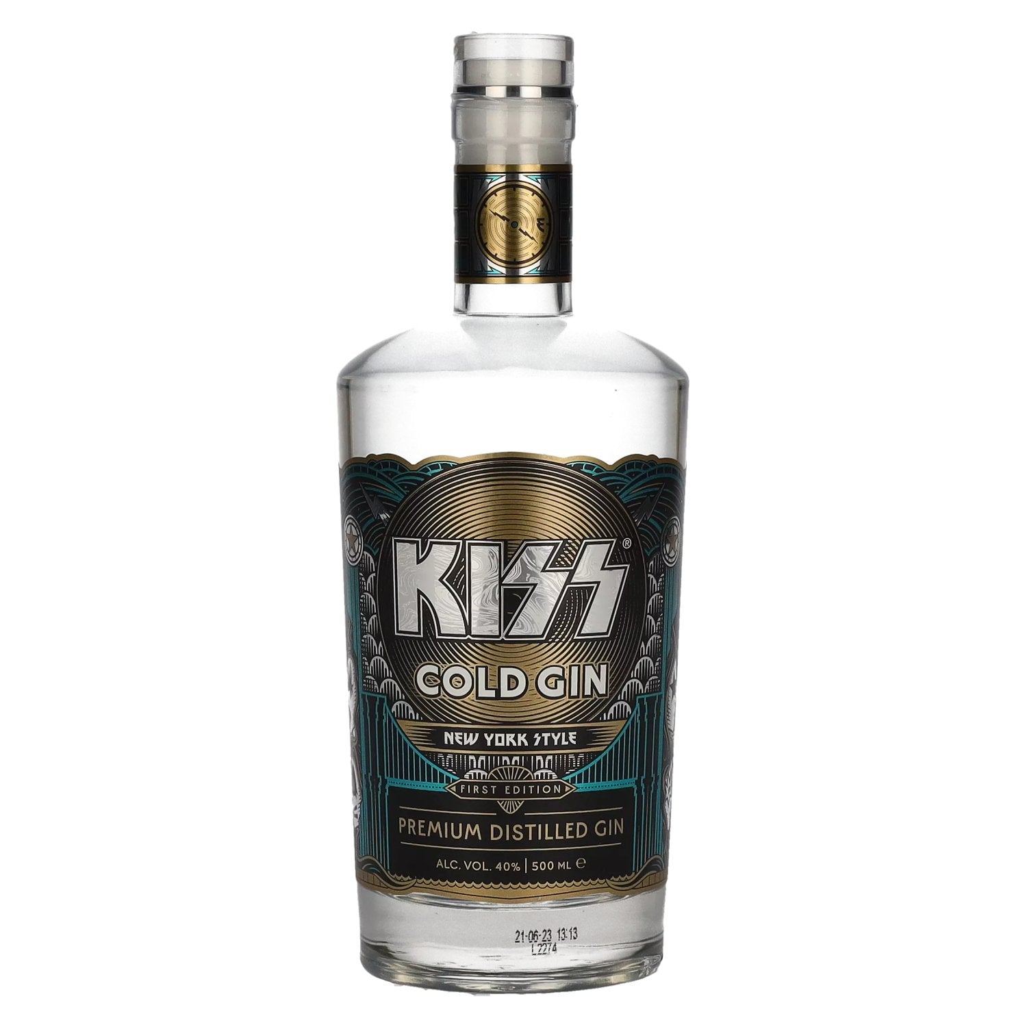 Kiss COLD GIN Premium Gedistilleerd 40% Vol. 0,5l