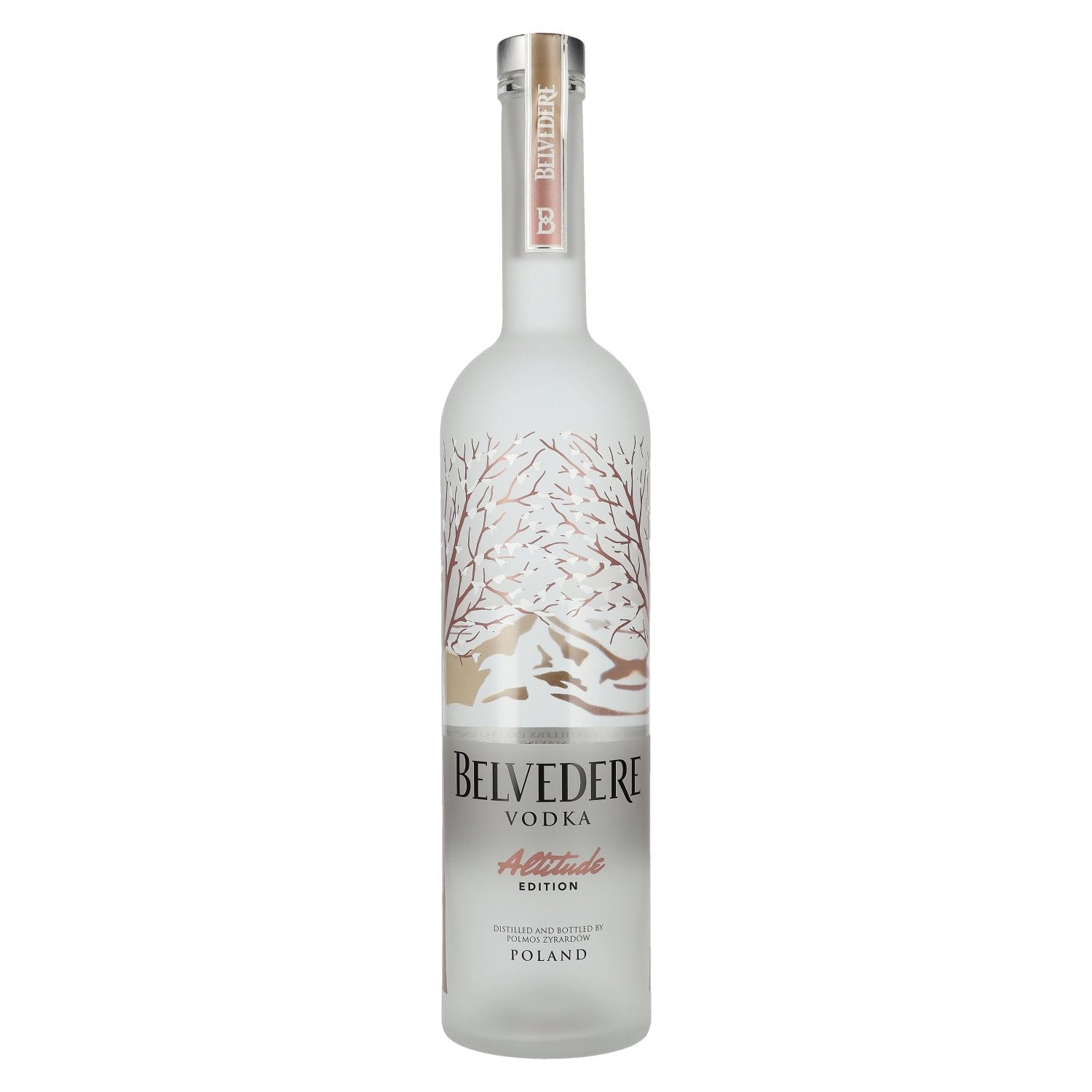 Belvedere Vodka Altitude Edition 40% Vol. 1,75l + autocollant lumineux LED