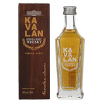 Kavalan Classic Single Malt Whisky 40% vol. 0,05 l in geschenkverpakking