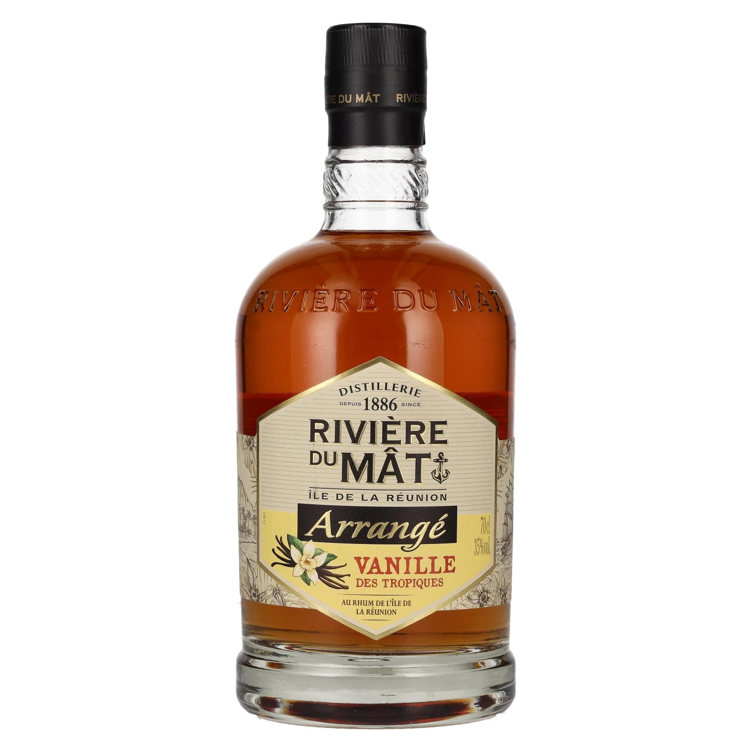 Rivière du Mât Arrangé Vanille des Tropiques 35% Vol. 0,7l