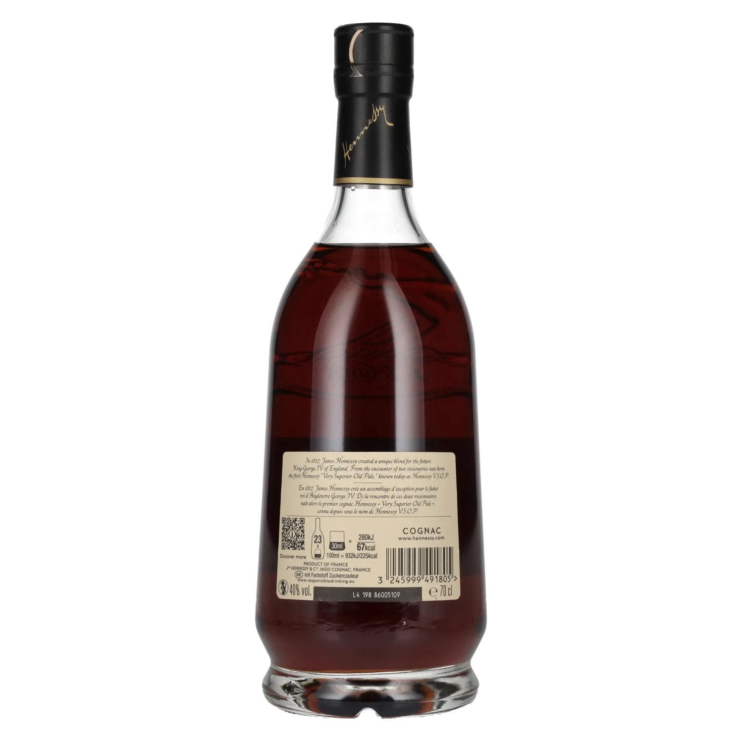Hennessy V.S.O.P Cognac 40% Vol. 0,7l – delicando